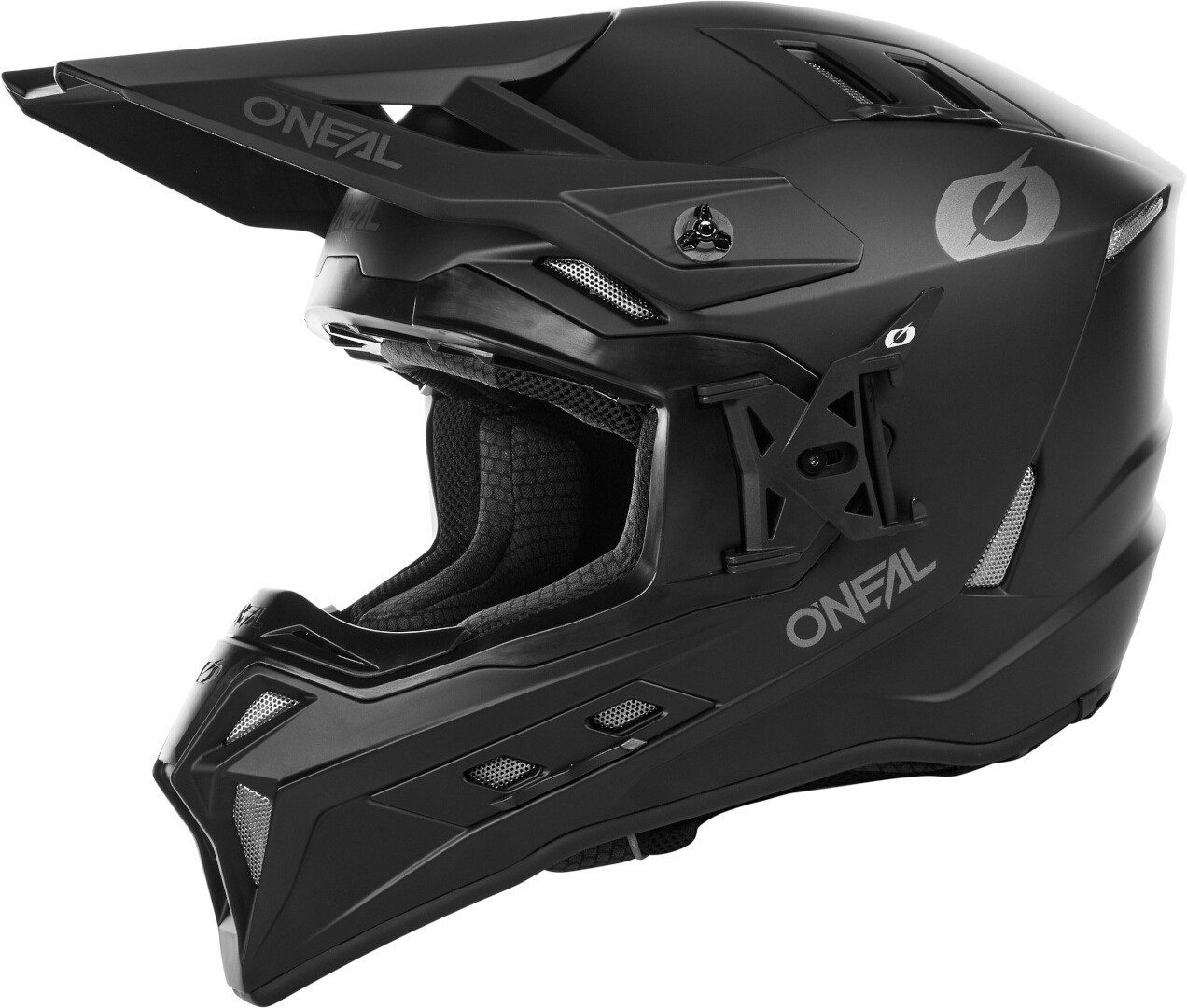 O’NEAL Motocrosshelm EX-SRS Solid Motocross Helm, Notfallsystem-Polsterung (EQRS)