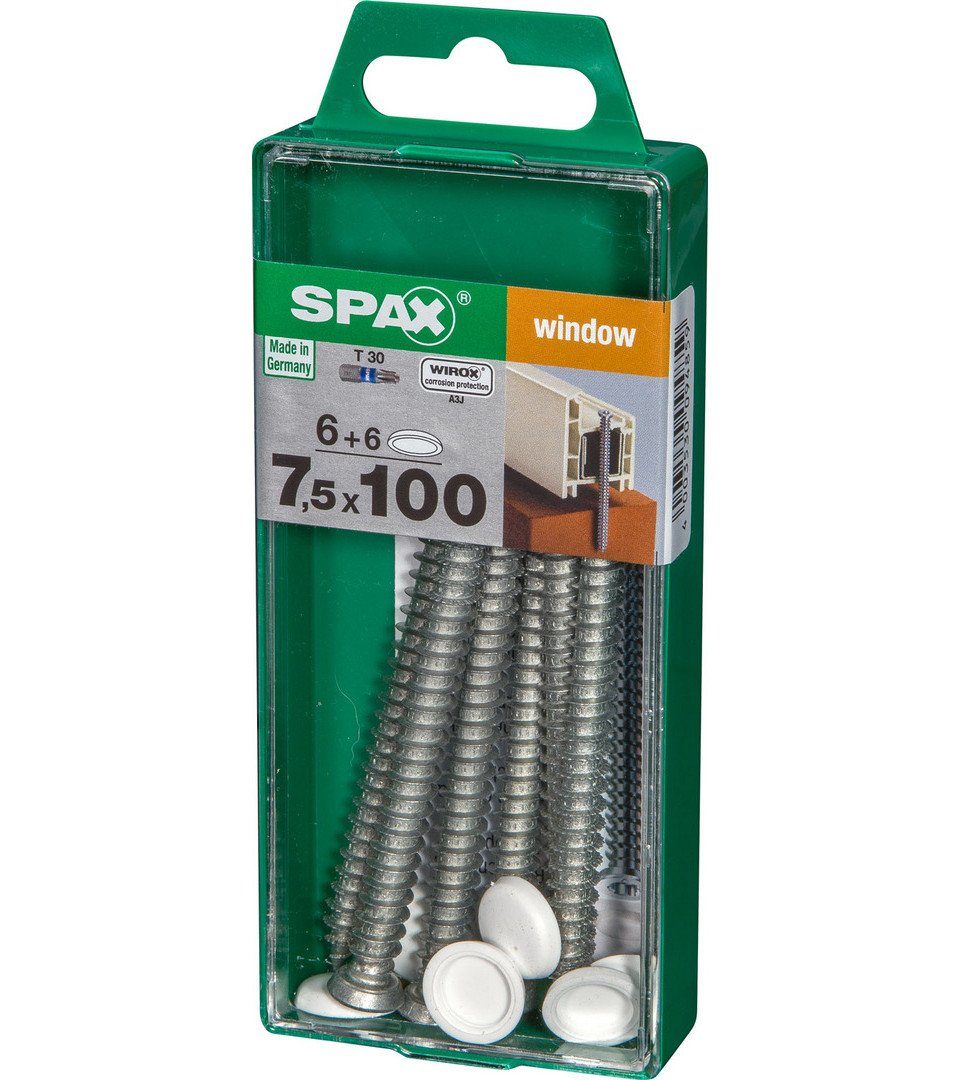 Spax SPAX x - TX Holzbauschraube 30 7.5 100 Stk. 6 Rahmenanker mm