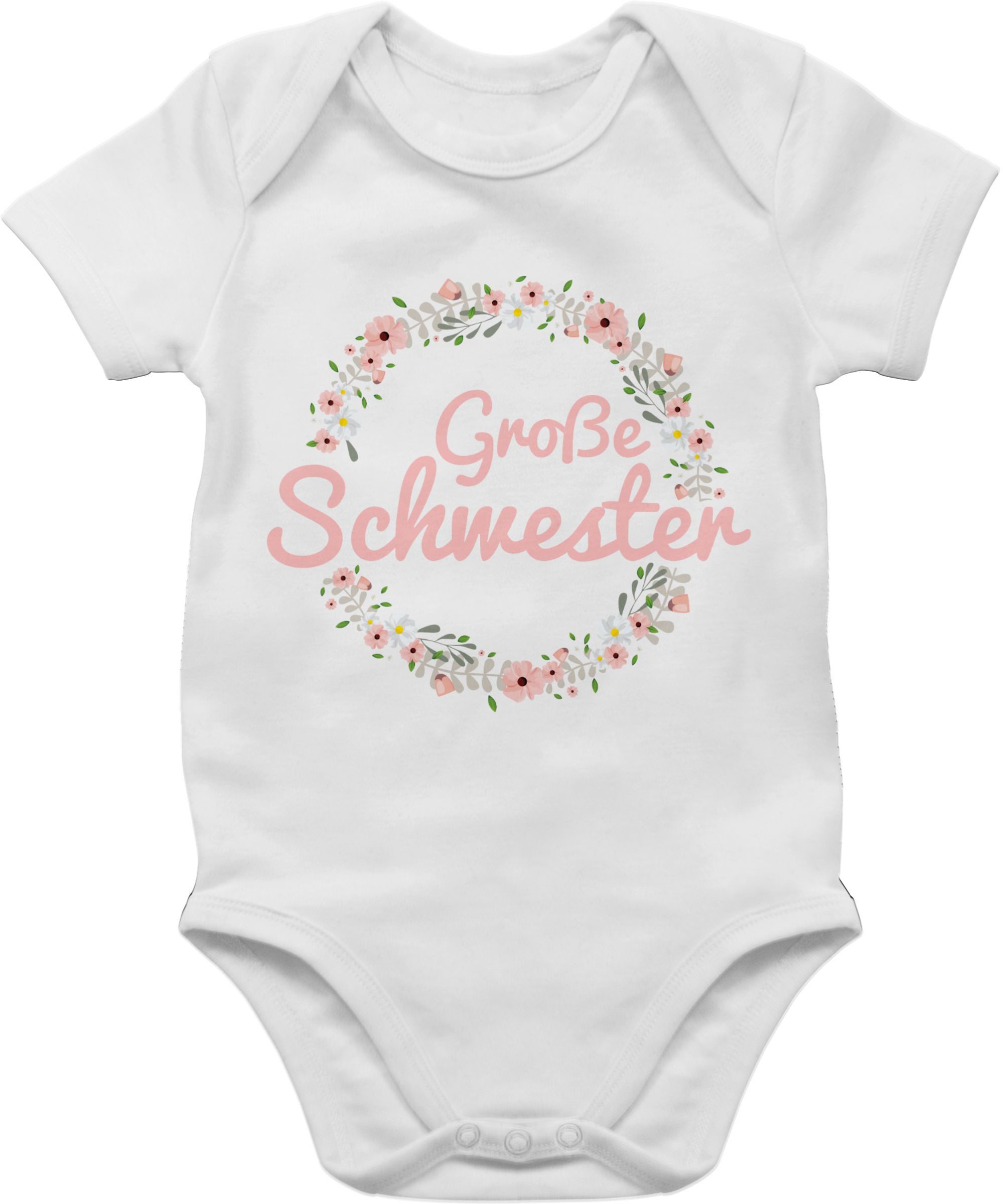 Shirtbody Große Schwester - rosa