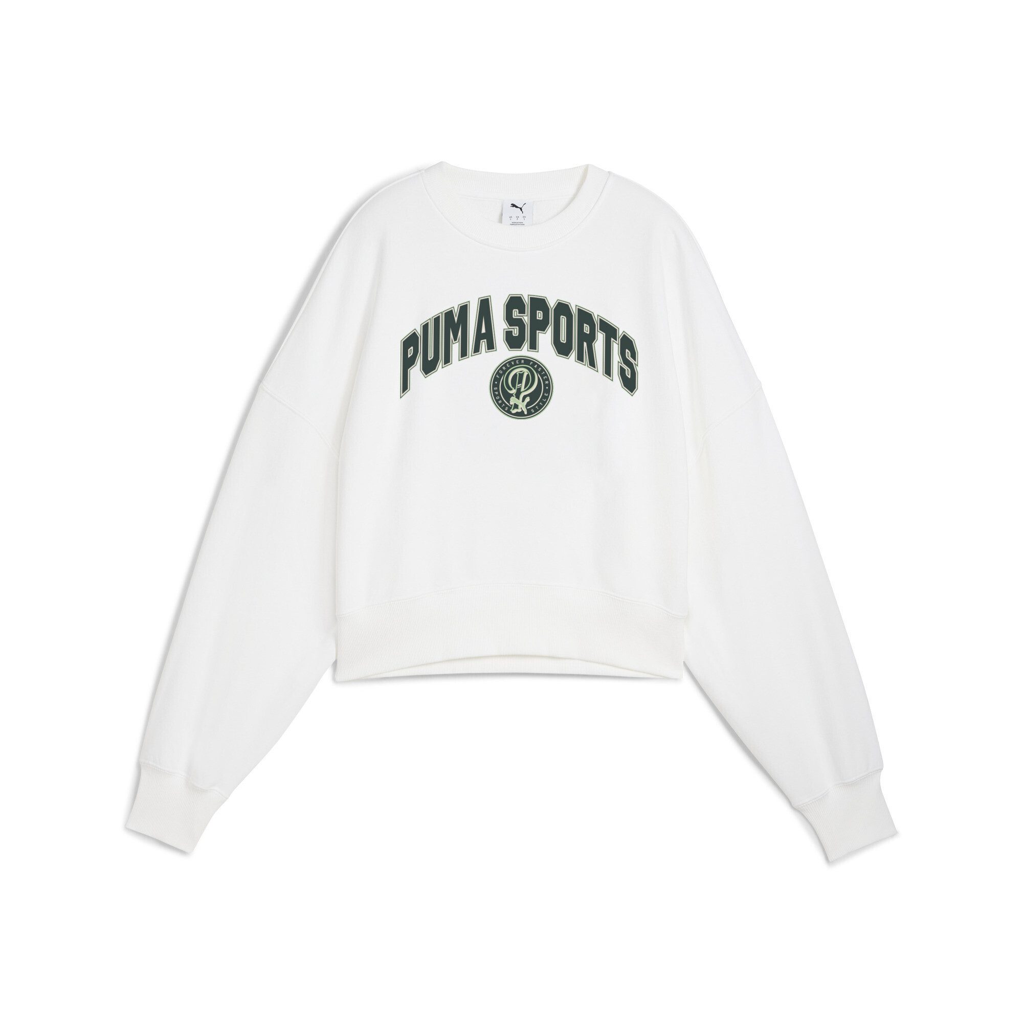 PUMA Sweatshirt Wardrobe Essentials Sports Legacy Oversized Graphic Crew