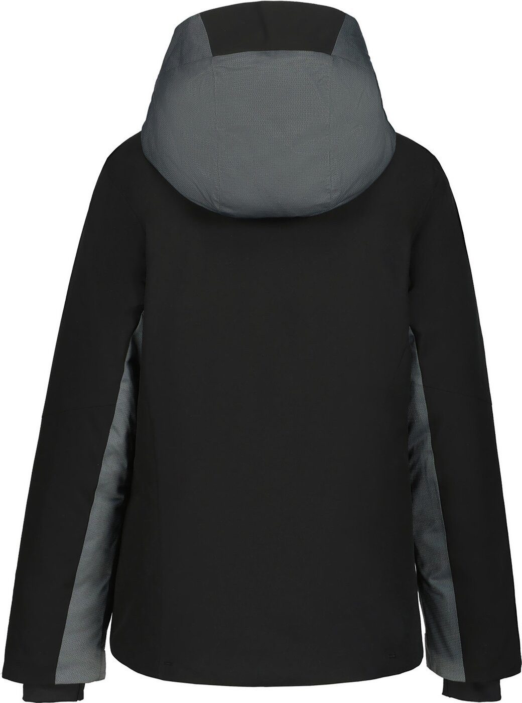 Icepeak Skijacke ICEPEAK LANETT warm gefütterte Mädchen-Skijacke grau/schwarz