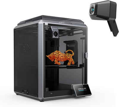 Creality 3D-Drucker K1 3D Printer, 32mm³/s Max Flow Hotend, 600mm/s Max Geschwindigkeit