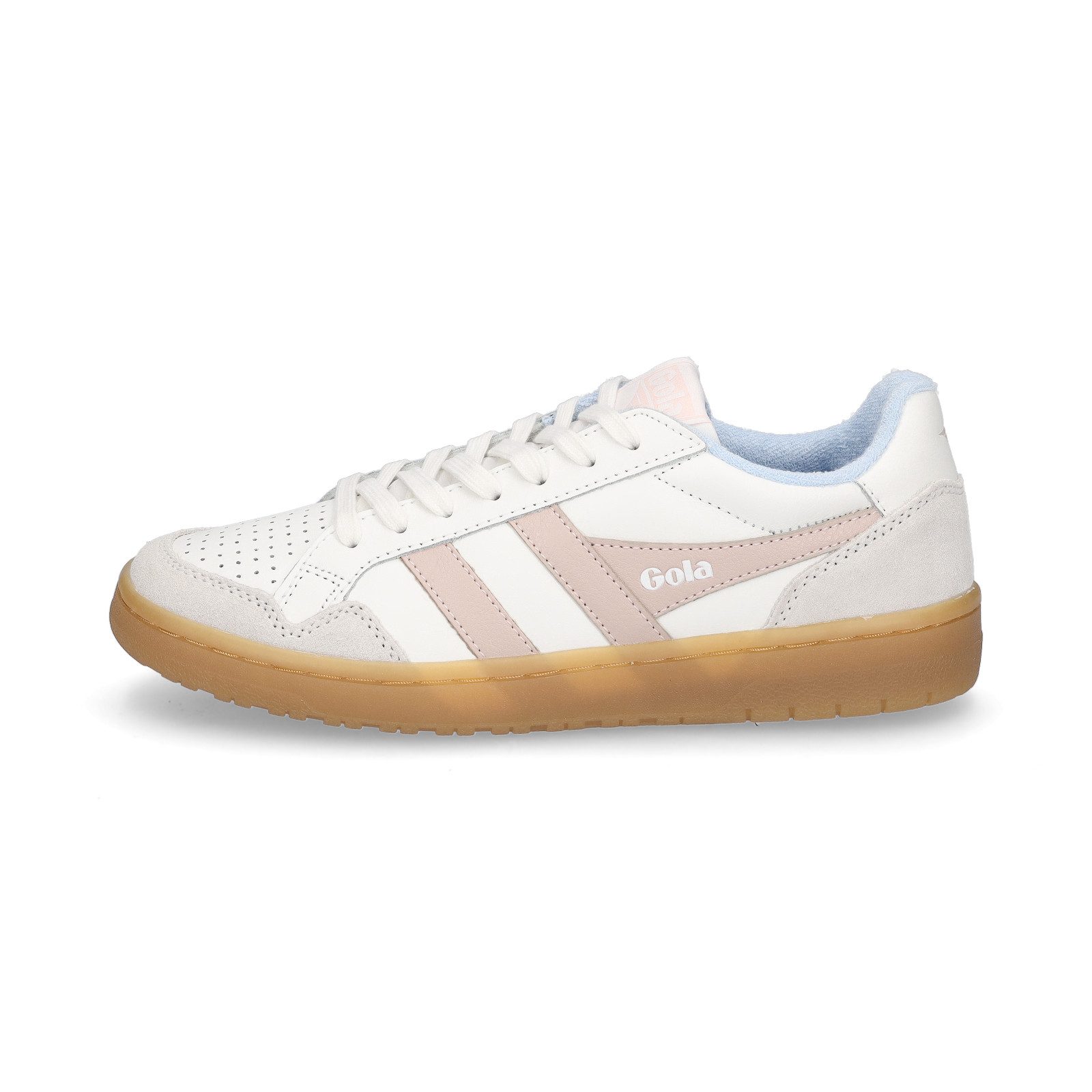 Gola Gola Damen Sneaker Eagle '86 weiß rosa Sneaker