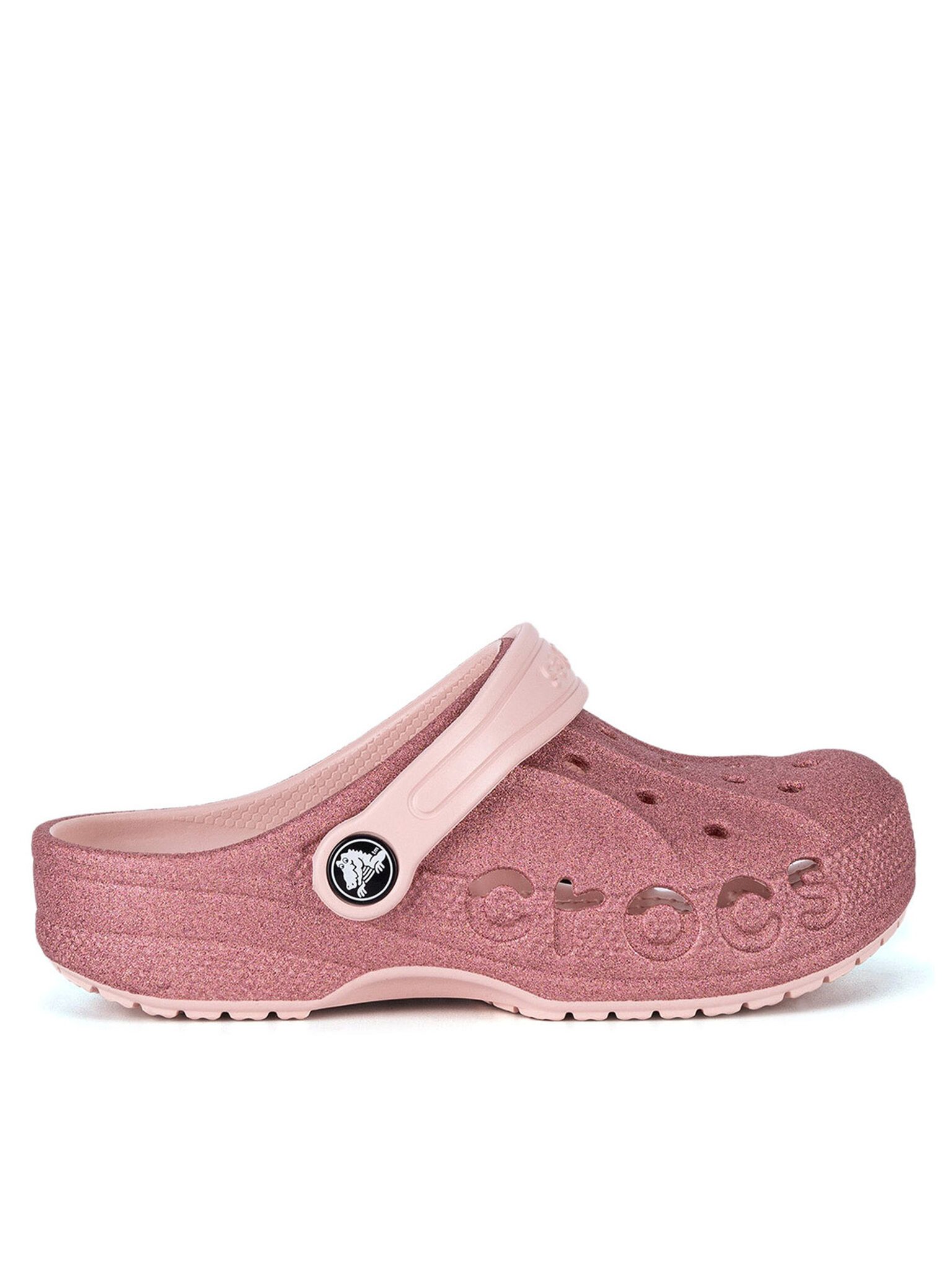 Pantoletten BAYA GLITTER CLOG KIDS 207015-6SR Rosa Pantolette