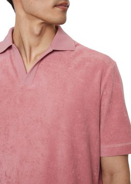 Marc O'Polo Poloshirt aus flauschiger Bio-Baumwolle