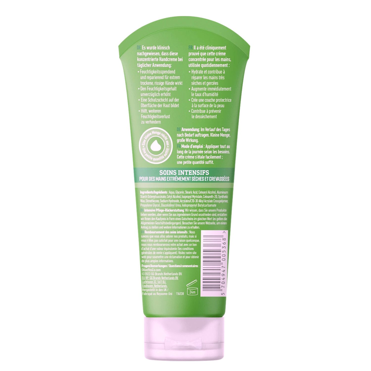 O`Keeffe`s Handcreme O'Keeffe's Working Hands Handcreme trockene rissige Hände Tube 80ml