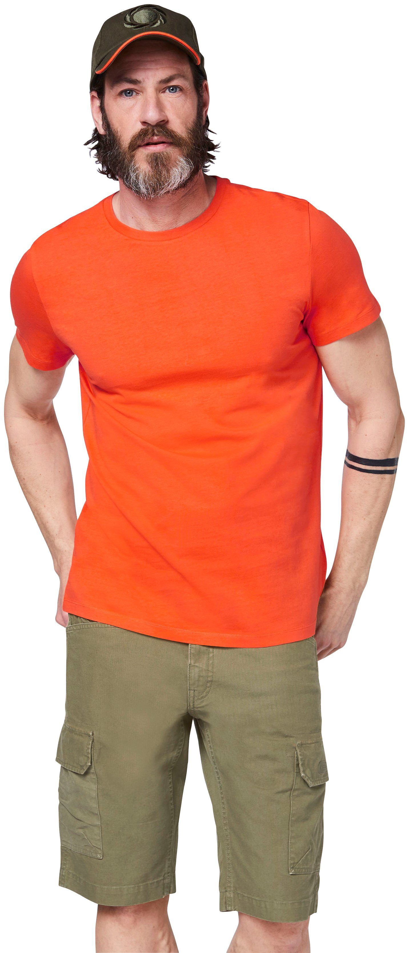 T-Shirt Flame GARDENA unifarben
