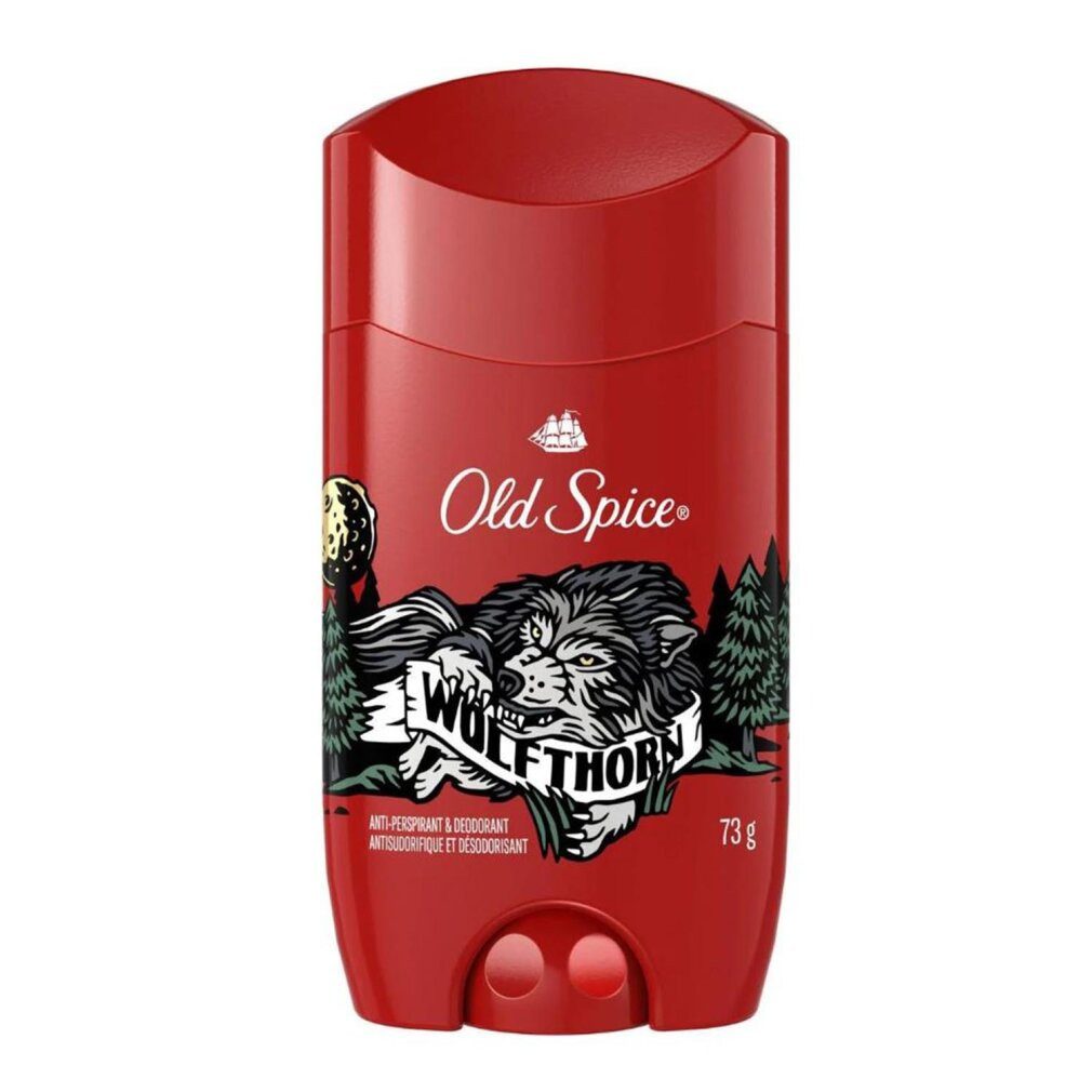 Deo-Zerstäuber Festes Deodorant für Männer Wolf Thorn Deodorant Stick 50ml