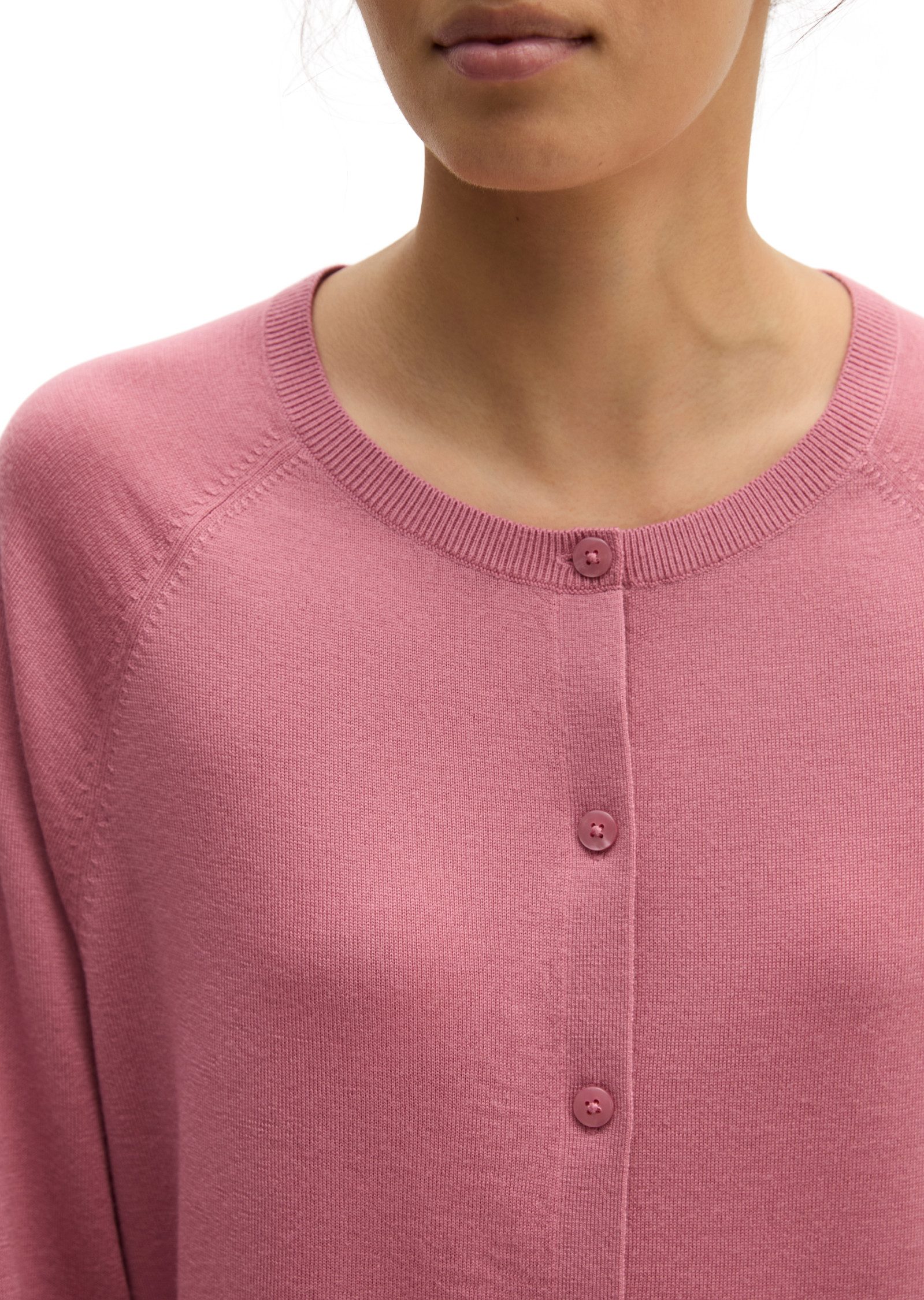 Marc O'Polo Cardigan aus weicher Merinowolle – Bild 4 von 5