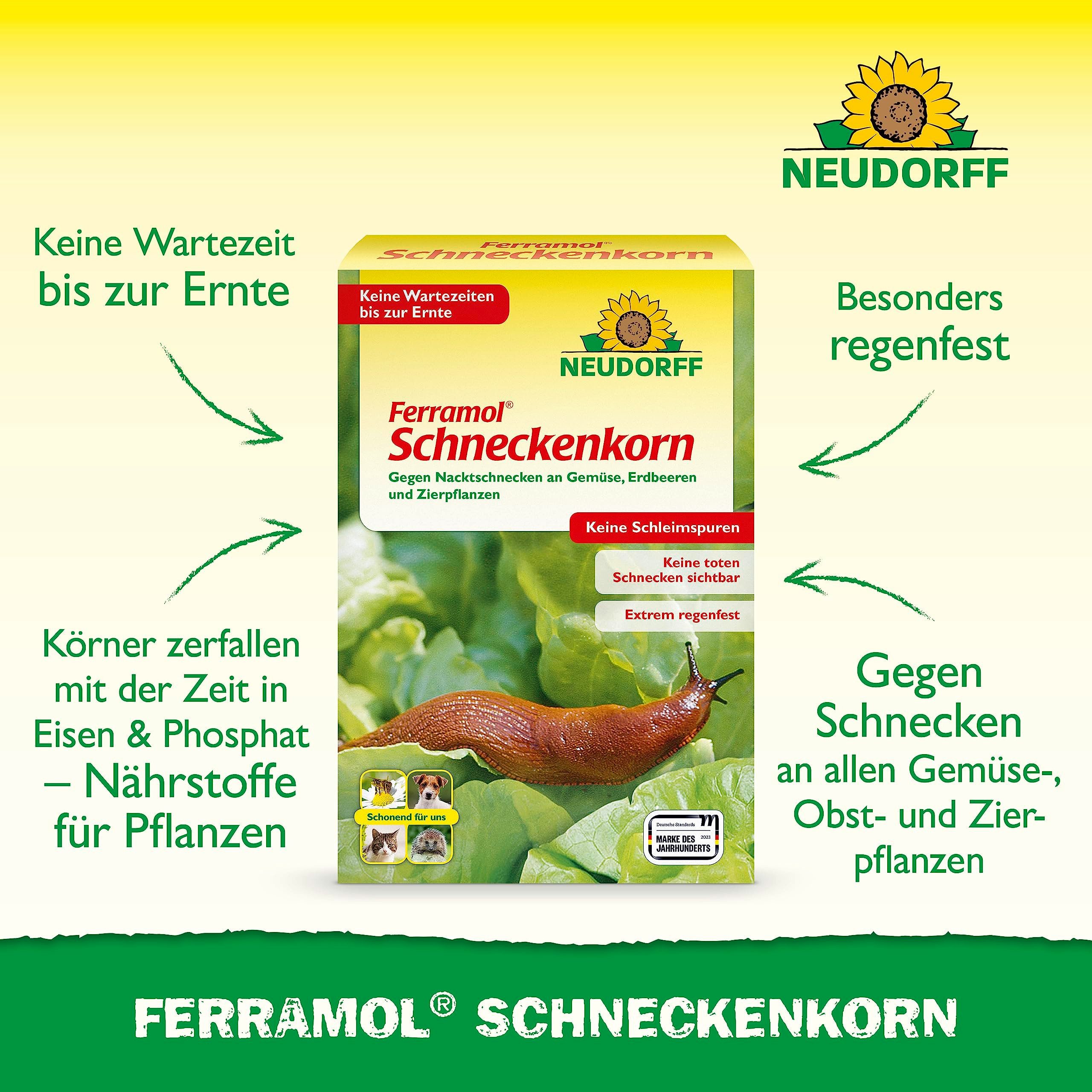Neudorff Pflanzenstärkungsmittel Ferramol Schneckenkorn 2 kg günstig online kaufen
