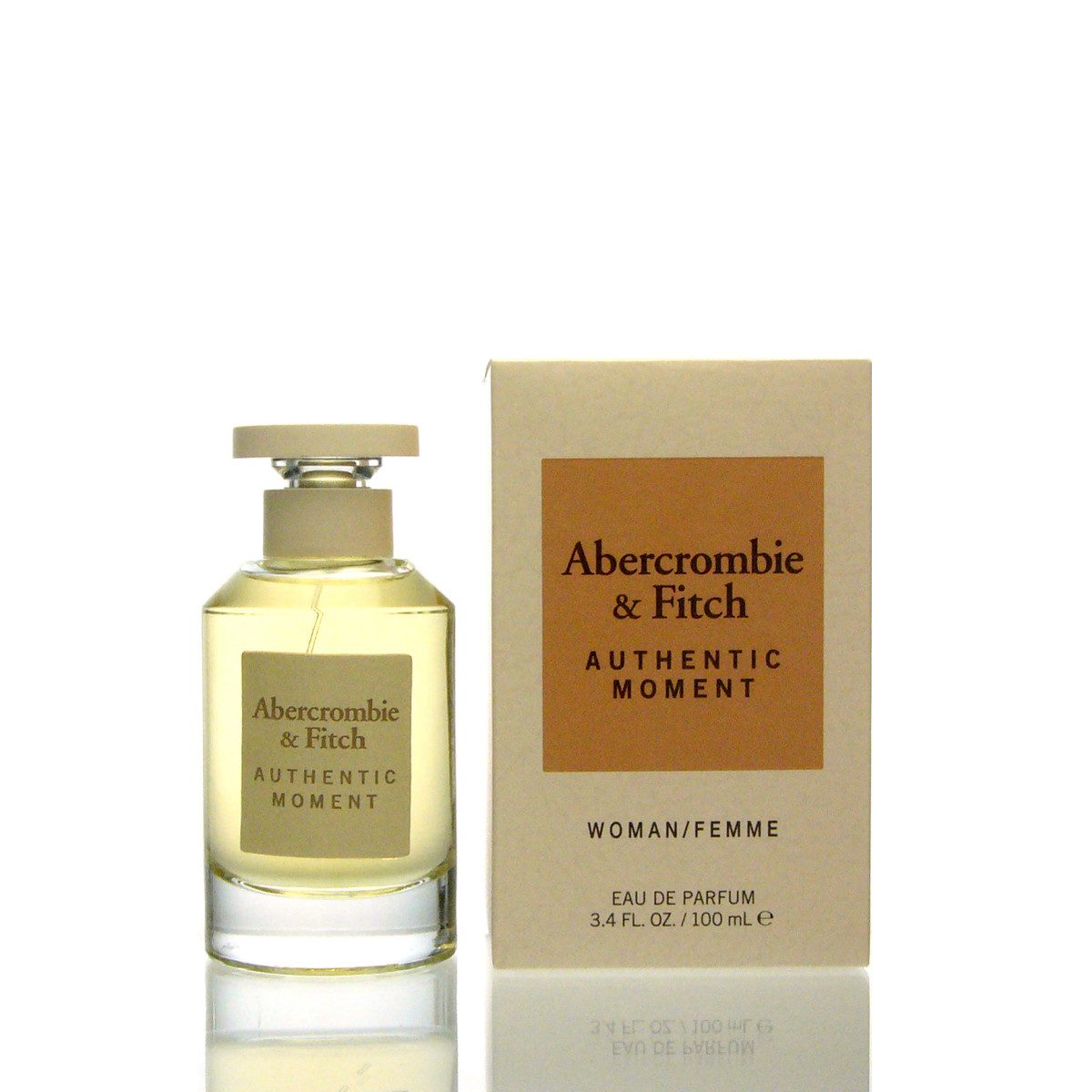 Abercrombie & Fitch Eau de Parfum Abercrombie & Fitch Authentic Moment Women Eau de Parfum 100 ml