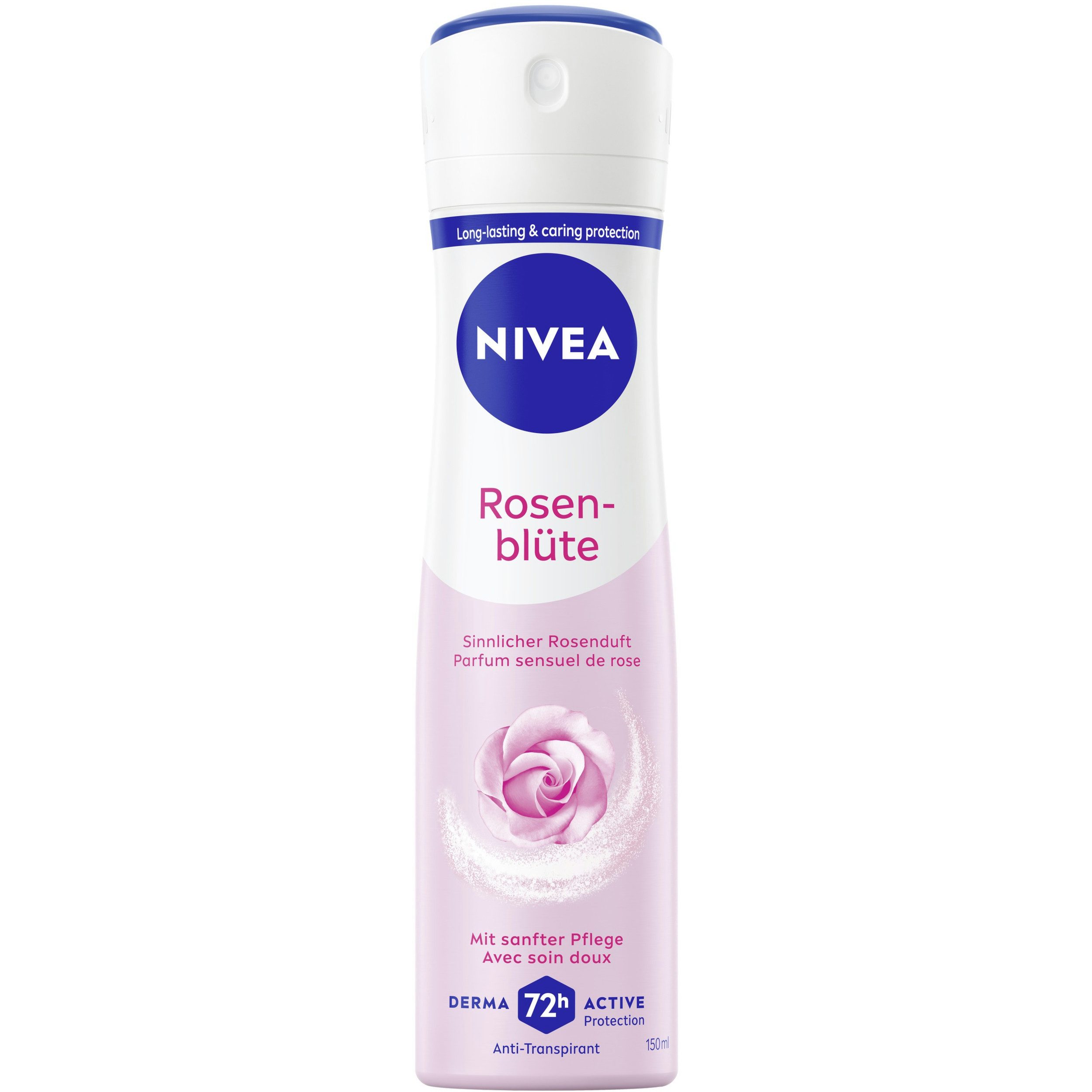 Nivea Deo-Spray Deodorant Rosenblüte Deo Spray 6 x 150ml, 6-tlg.