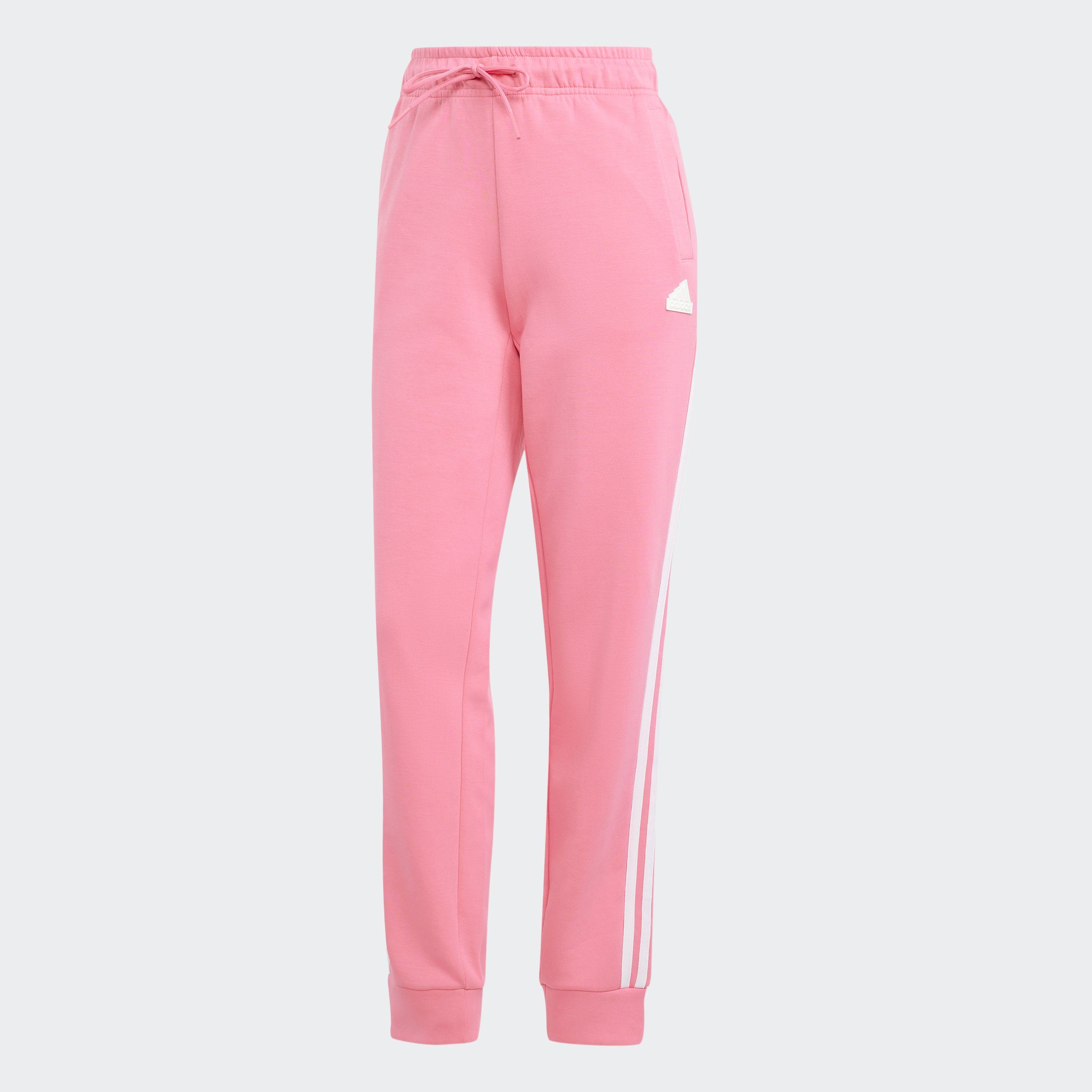 adidas Sportswear Sporthose FUTURE ICONS HOSE REGULAR Fusion 3STREIFEN Pink (1-tlg)