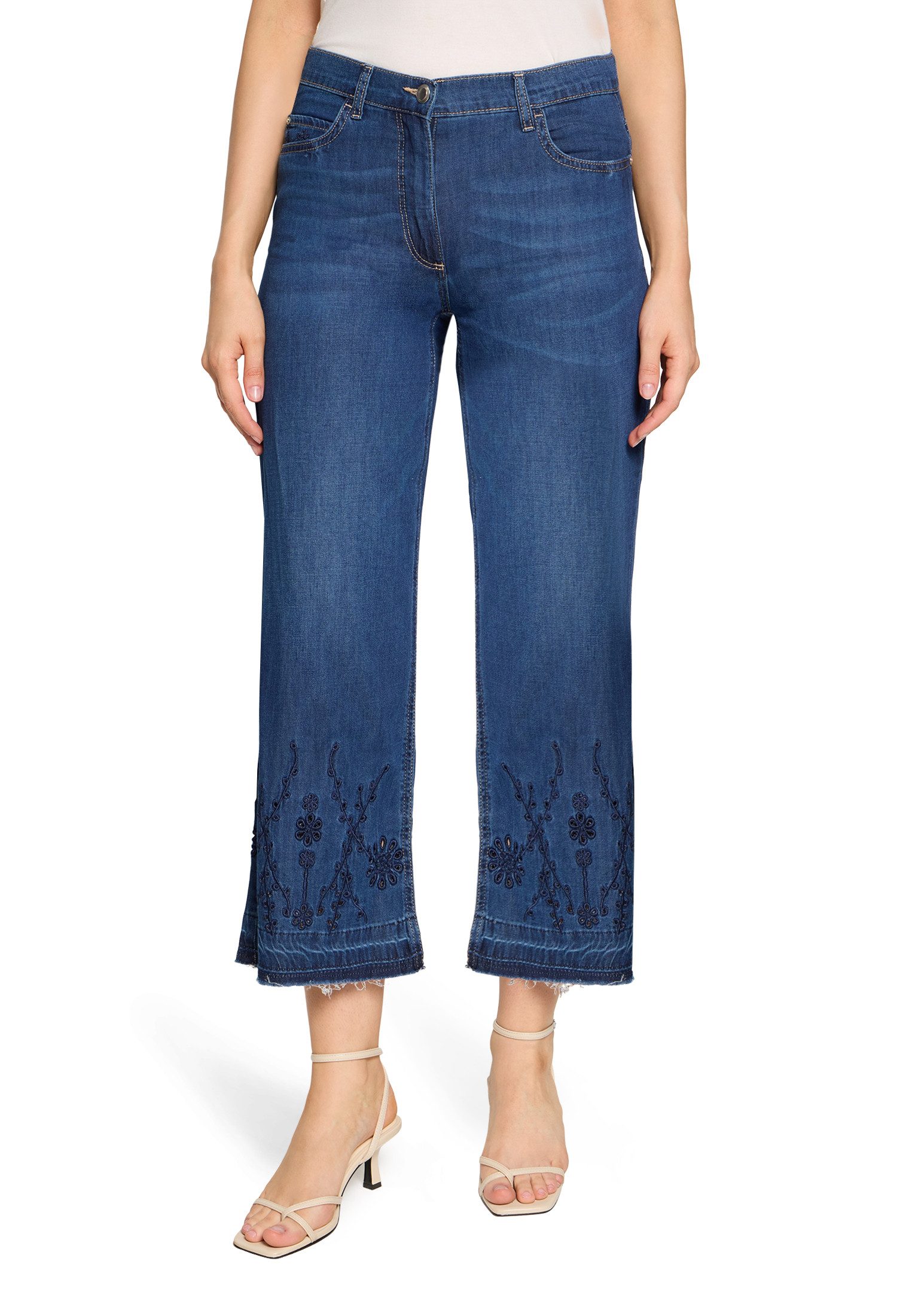 Stoffhose Damen mit Waschung