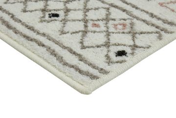 Teppich Bolonia 3, Andiamo, rechteckig, Höhe: 6 mm, Kurzflor, modernes Rauten Muster, ideal im Wohnzimmer & Schlafzimmer