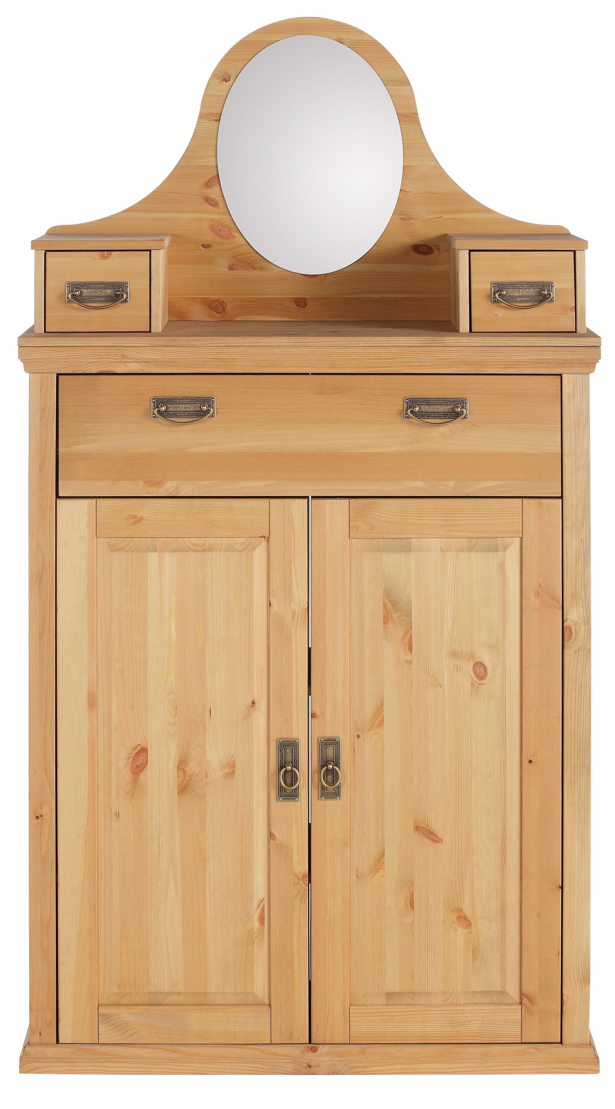 OTTO home Kombikommode Madrid, inklusive Aufsatz mit Spiegel und 2 kleinen Schubladen