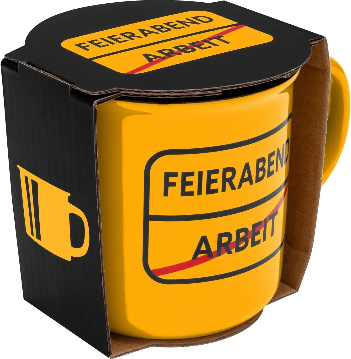 Tasse Tasse Lieblings-Becher Kaffeetasse Emaille-Optik Sheepworld