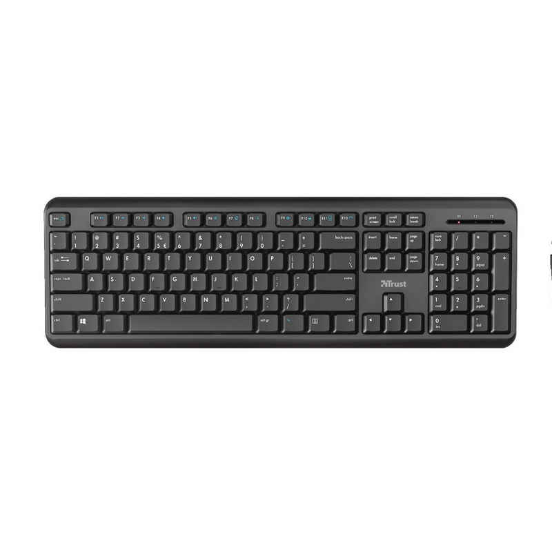 Trust Trust Ody Wireless Keyboard & Mouse DE PC-Tastatur
