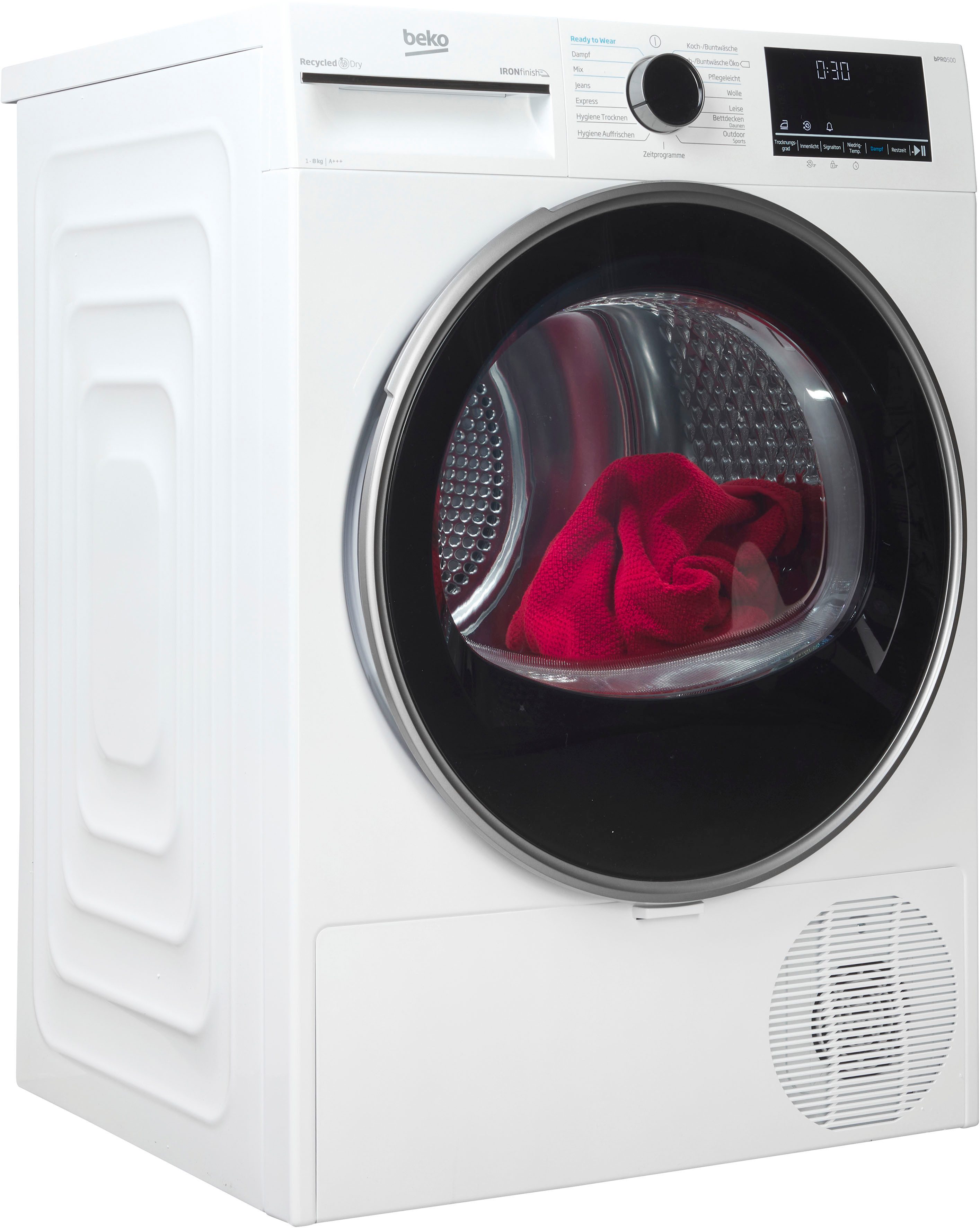 BEKO Wärmepumpentrockner B5T4824IF: Energieeffizientes Trocknen für die ganze Familie