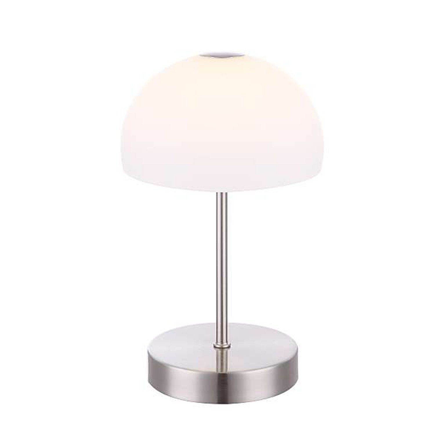 Globo Tischleuchte Tischlampe Wohnzimmer Tischleuchte Schlafzimmer Nachttischlampe weiß, Touch-Funktion, Schreibtischleuchte, Schreibtischlampe, LED fest integriert, Warmweiß, Esszimmer, Küche, Flur, Nachttischleuchte