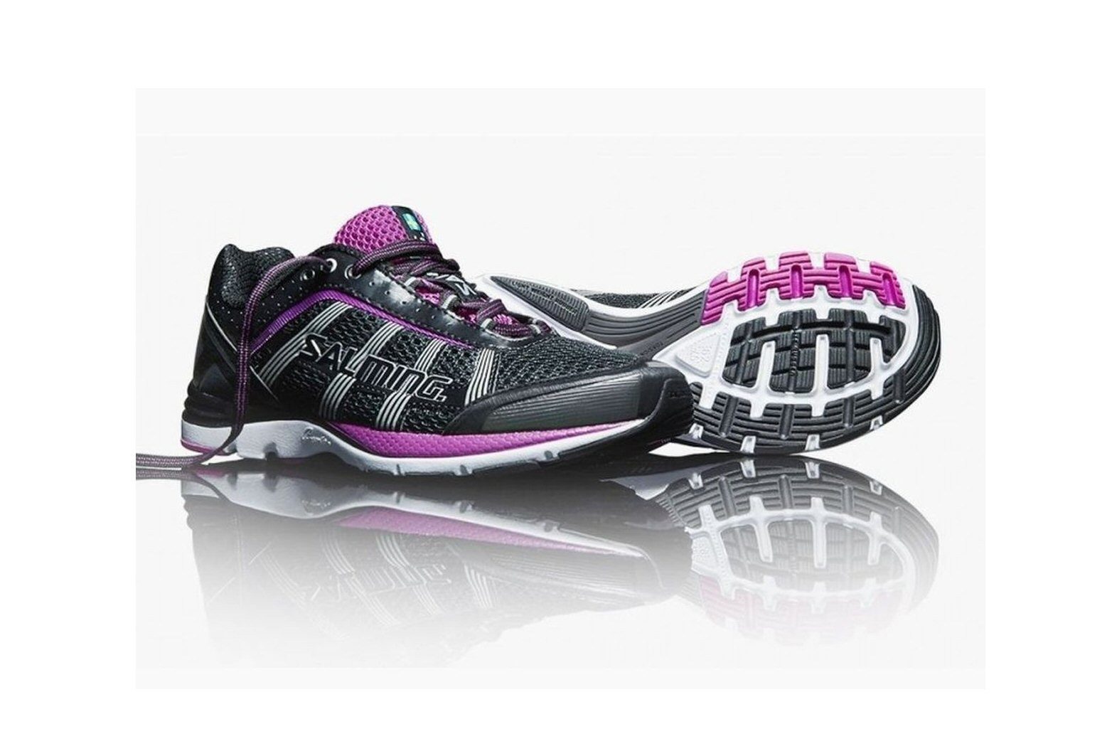 SALMING Distance A3 schwarz/violett Damen Laufschuh