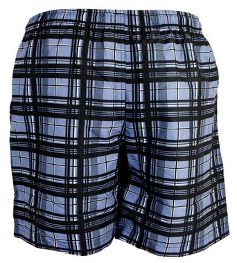 GUGGEN Mountain Badeshorts Badehose Herren Badeshorts 1862 Boardshorts Schwimmhose mit Kordelzug Beachshorts Boardshorts Schwimmhose Männer grau kariert