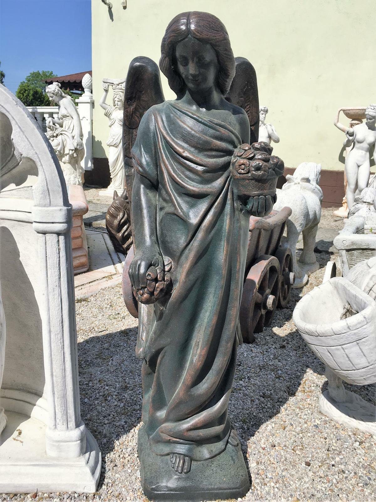 Graben Wohndesign Trauender Steinengel Antikes Engelskulptur Steinfigur Engel Gartenfigur Gartenfigur