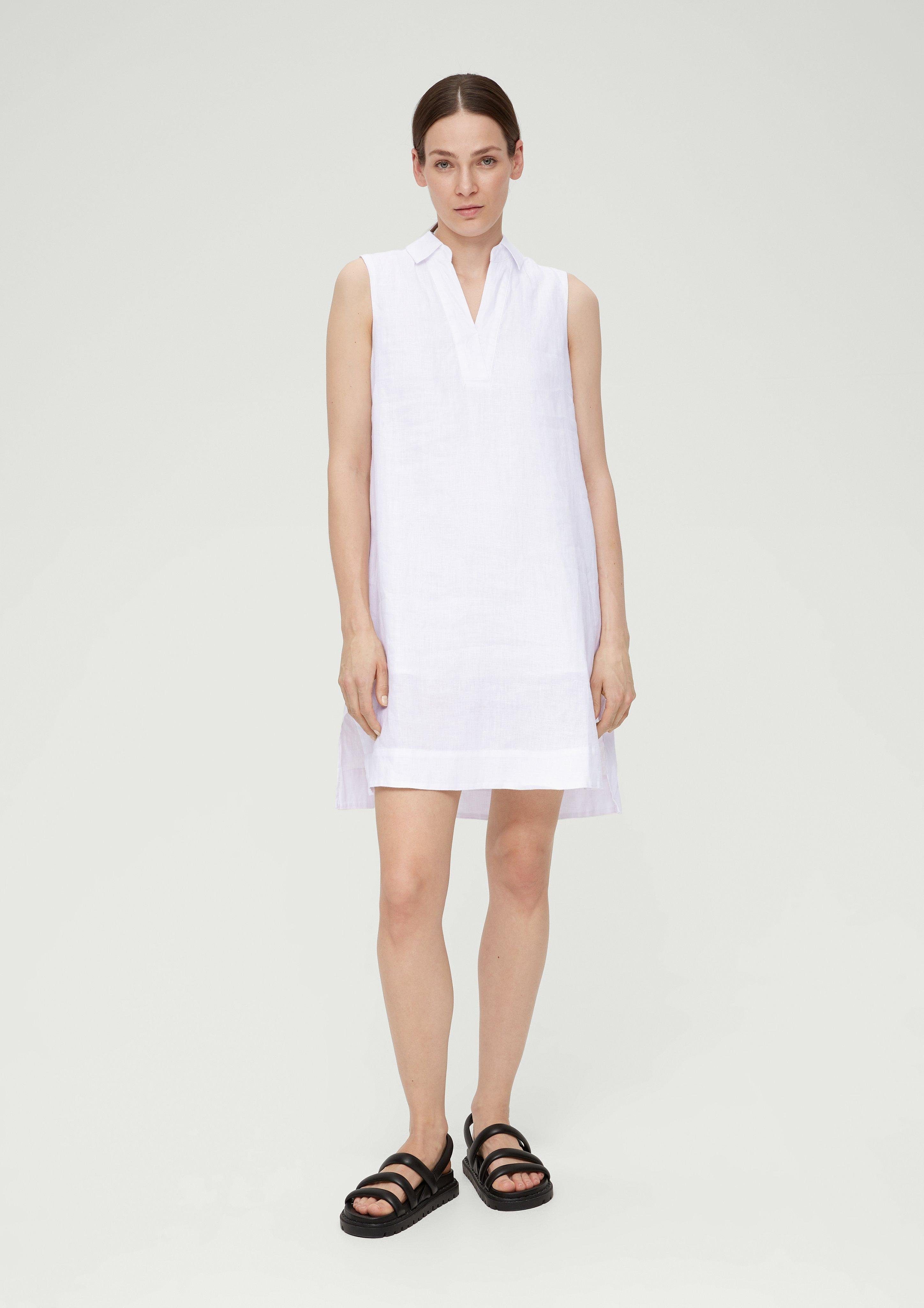 s.Oliver Minikleid Blusenkleid aus Leinen günstig online kaufen