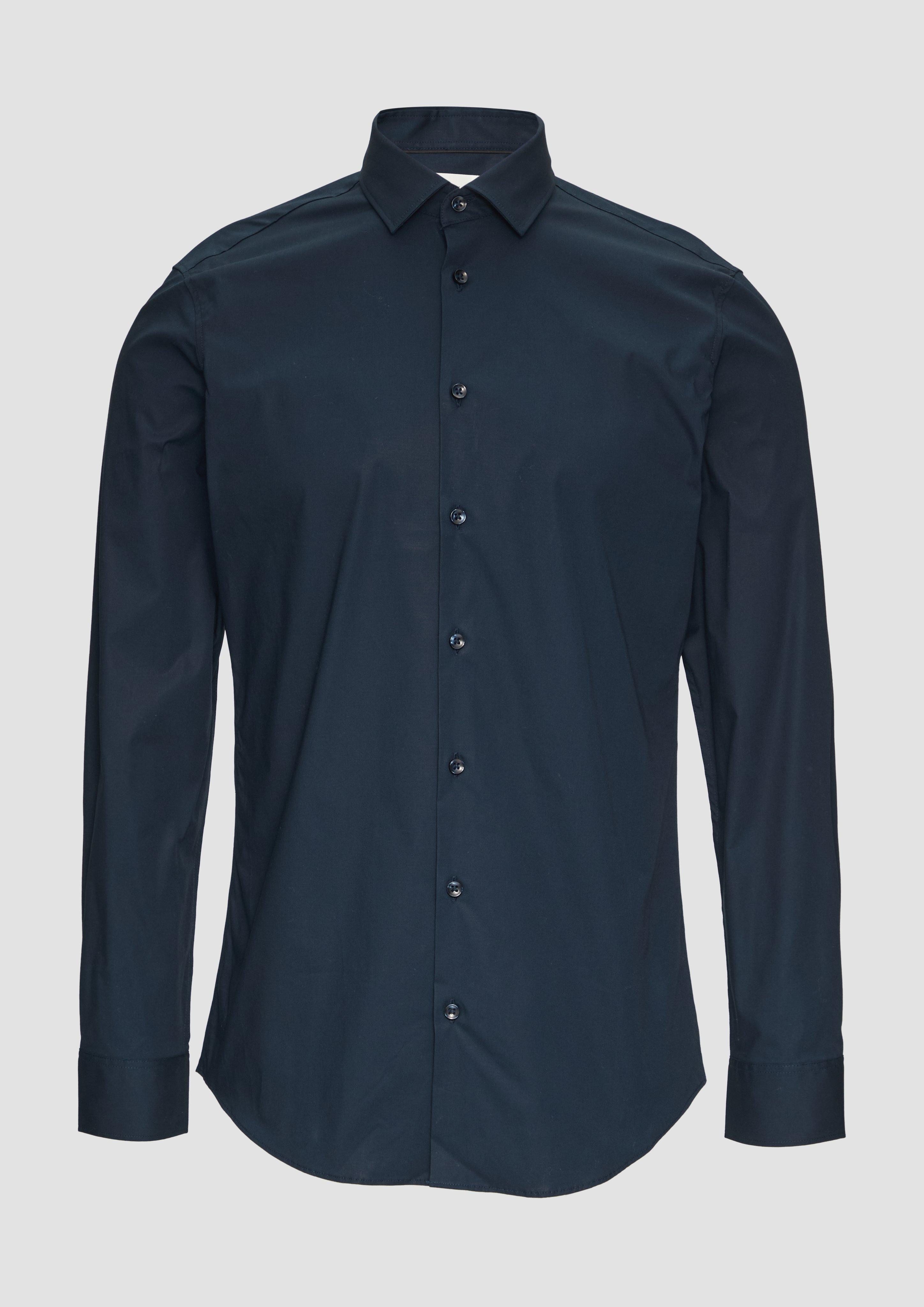 s.Oliver BLACK LABEL Langarmhemd Tailored Fit: günstig online kaufen