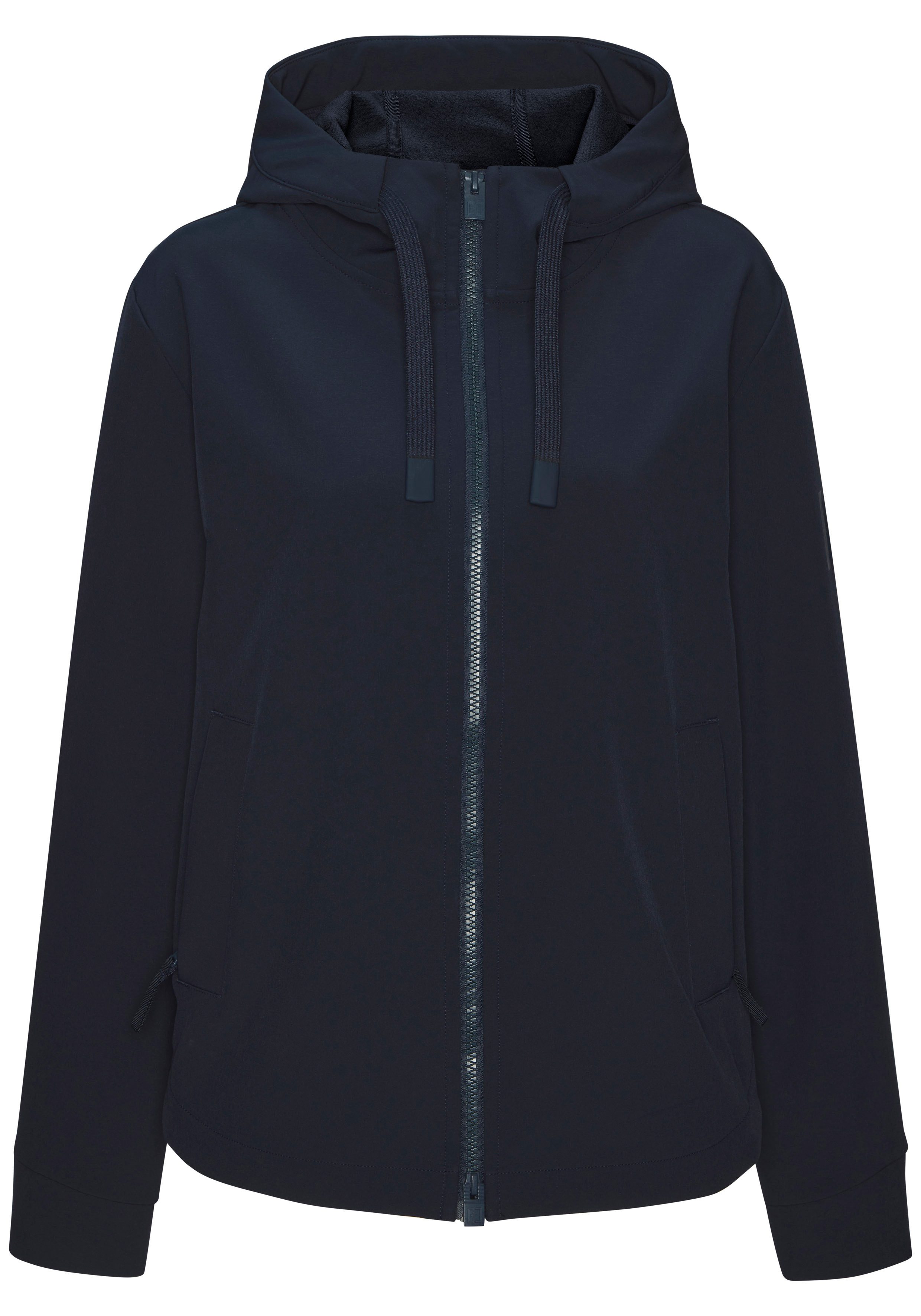 Elbsand Softshelljacke mit verstellbarer Kapuze