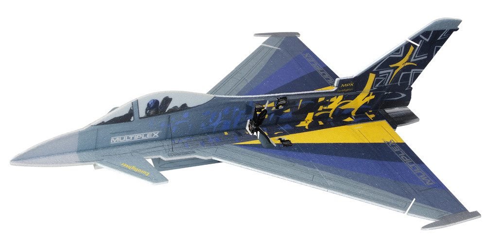 Multiplex RC-Flugzeug Multiplex RC Flugzeug BK Eurofighter Indoor Edition