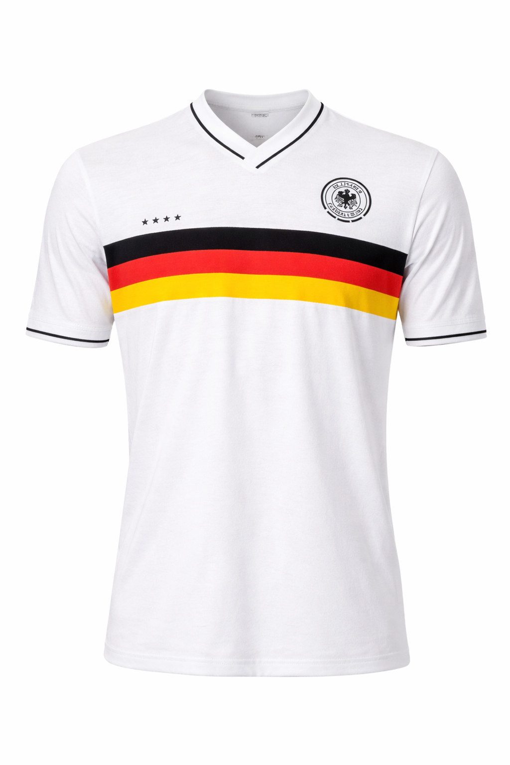 Kaiser24 T-Shirt DFB Fan-Shirt Herren 2017 Schwarz-Rot-Gold, DIE MANNSCHAFT günstig online kaufen