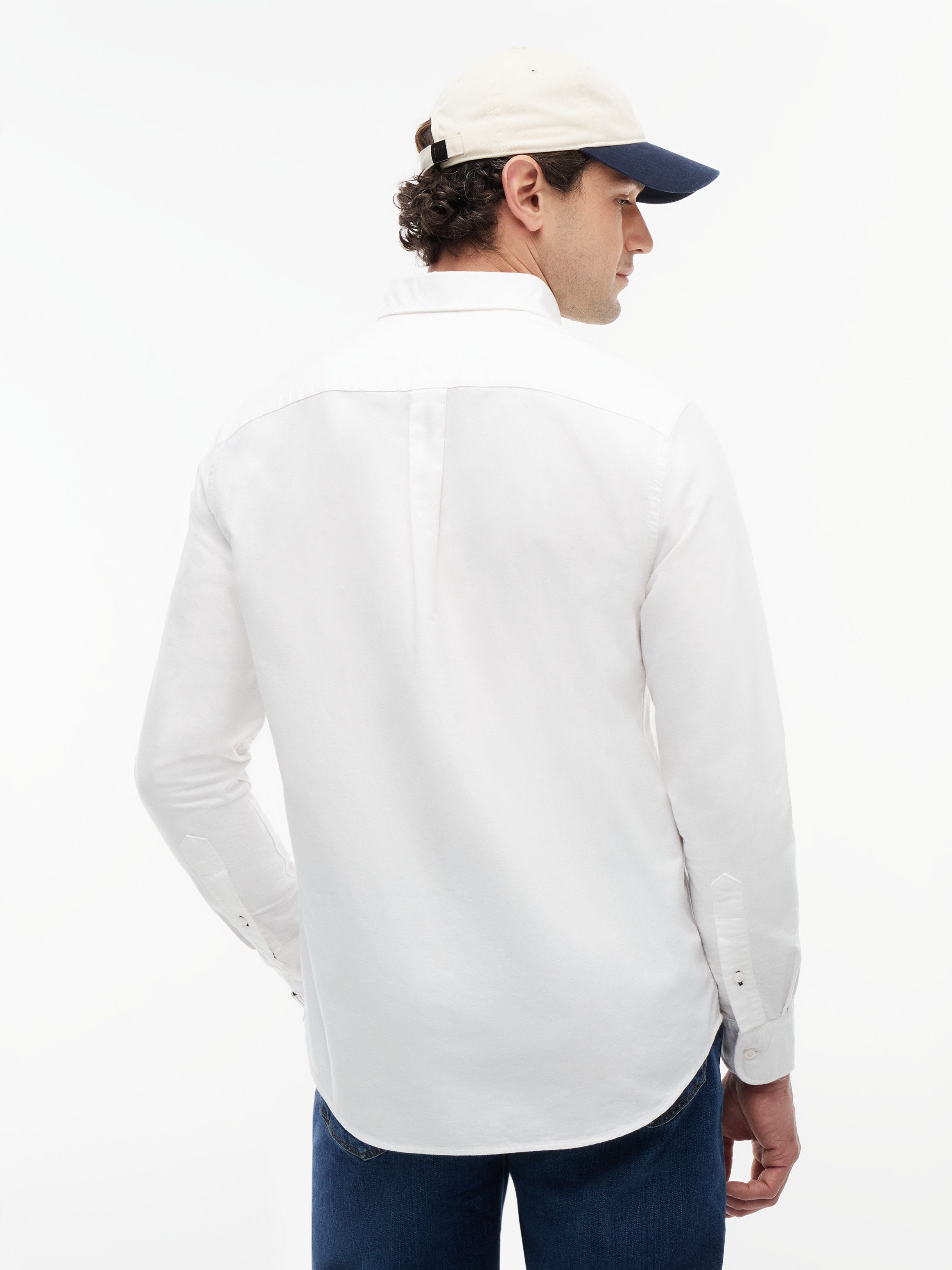 Tommy Hilfiger Langarmhemd SOLID HERITAGE OXFORD Regular Fit Regular Fit Oxford Casual