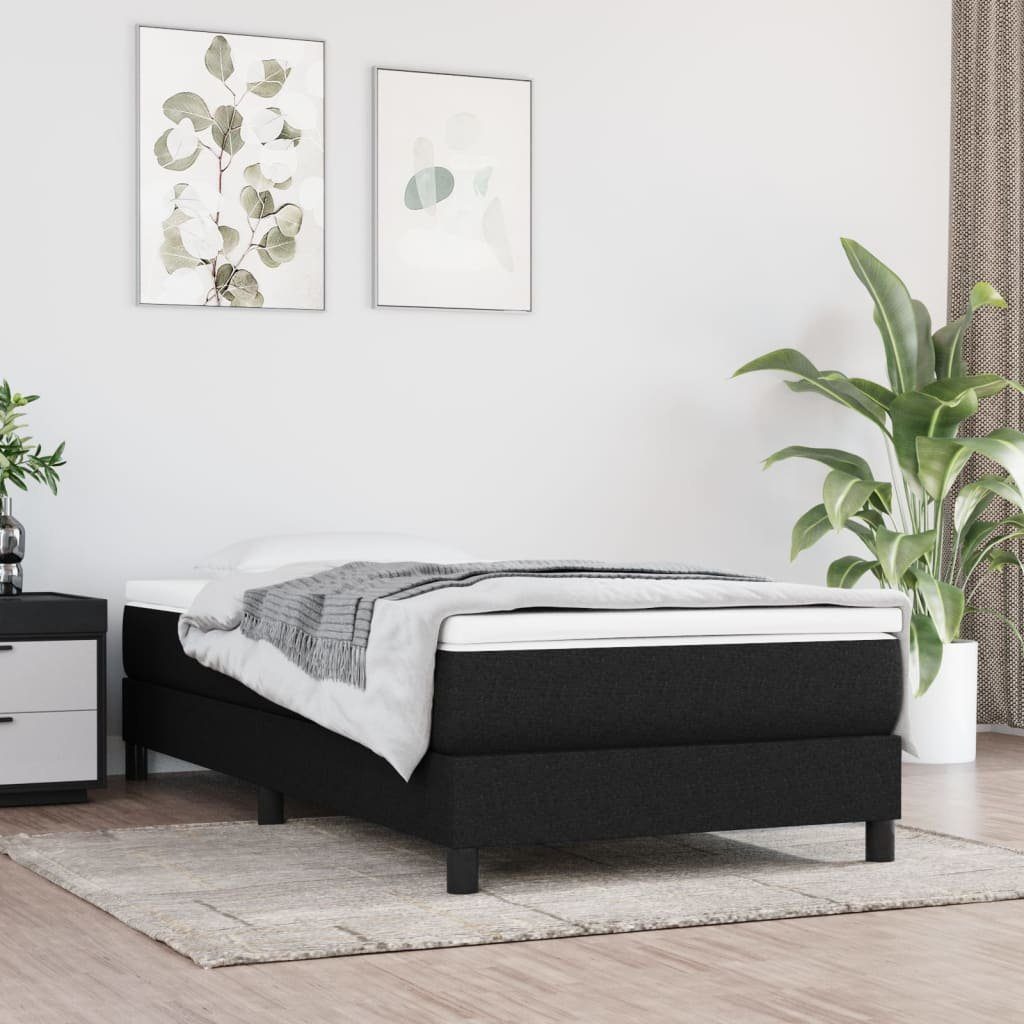 furnicato Bett Bettgestell ohne Matratze Schwarz günstig online kaufen