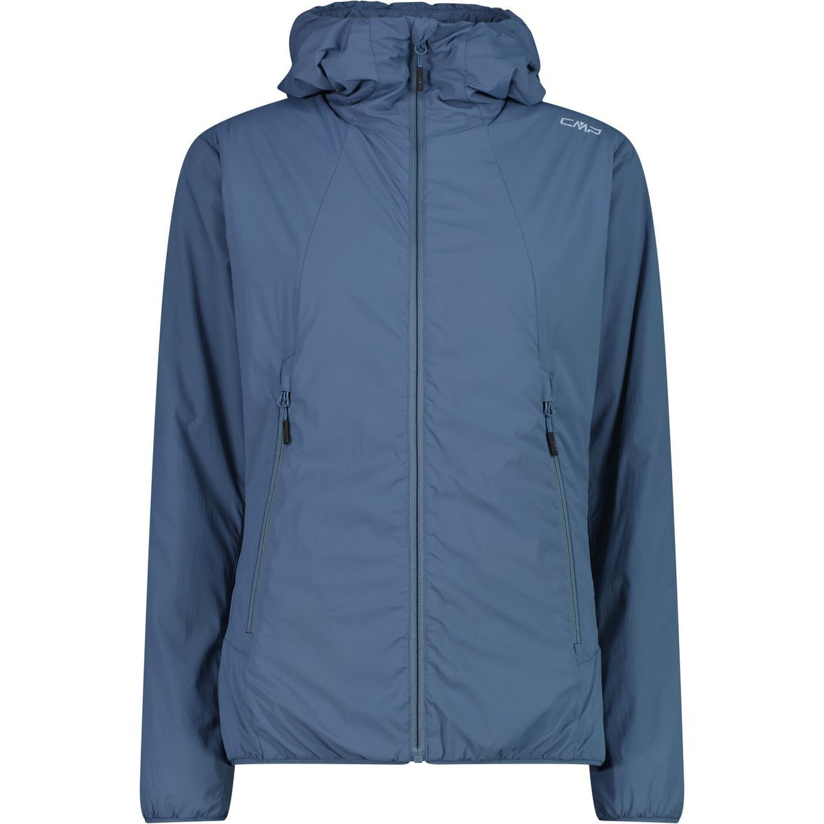 CMP Windbreaker Woman Jacket FIX Hood Ultraleichte, wasserabweisende Damenjacke mit Stretch-Nylon und