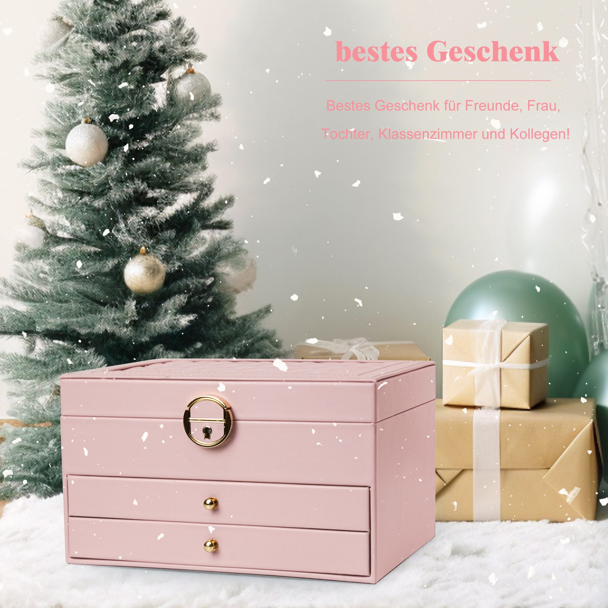 AdelDream Schuhbox AdelDream Schmuckkasten dreistöckige Schmuckbox günstig online kaufen