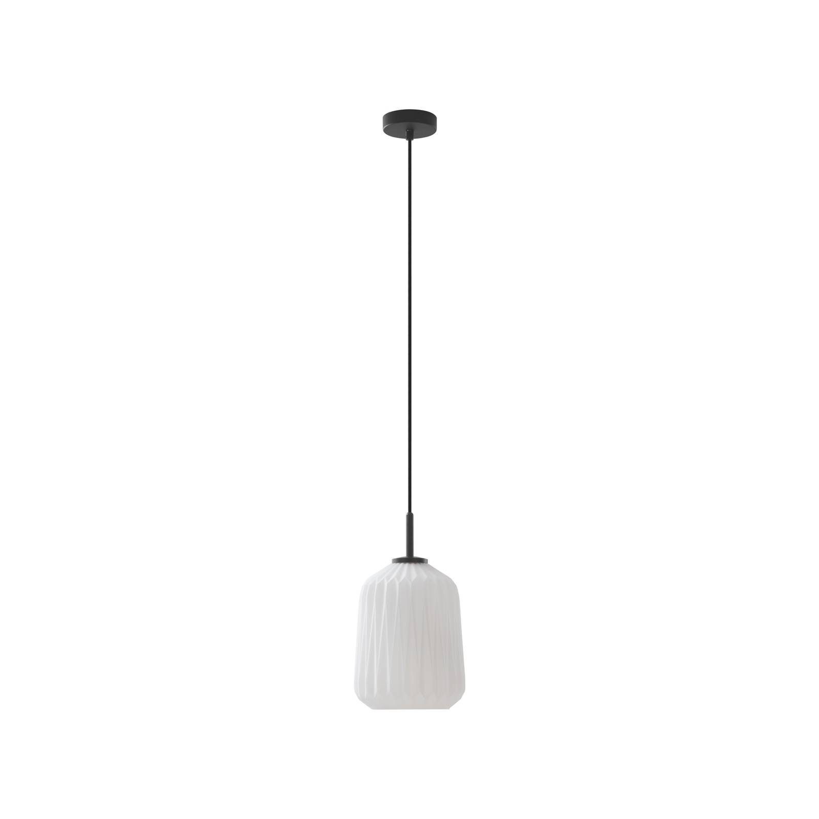 Lucande Hängeleuchte Lirien, Metall, Schwarz IP20, 1 x 15 W LED