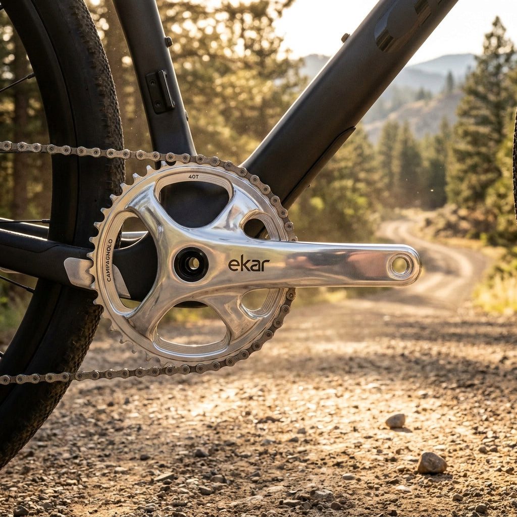CAMPAGNOLO Fahrradpedale KRG Ekar GT 13s 13-fach,40Z.,175mm,Q-f.151mm,BCD 104mm