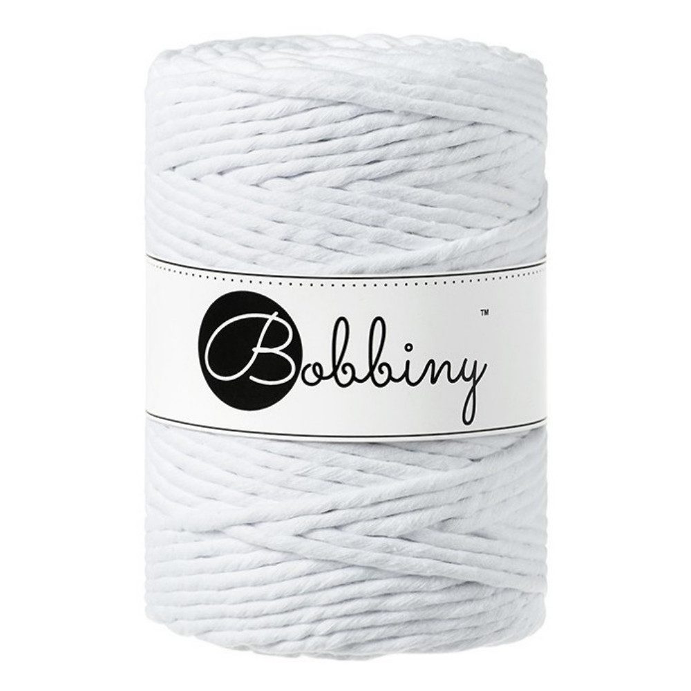 Bobbiny Bobbiny 5 mm Makramee Garn Regular 100 m Häkelwolle, 100 m (5 mm Baumwoll-Kordel), 660 g