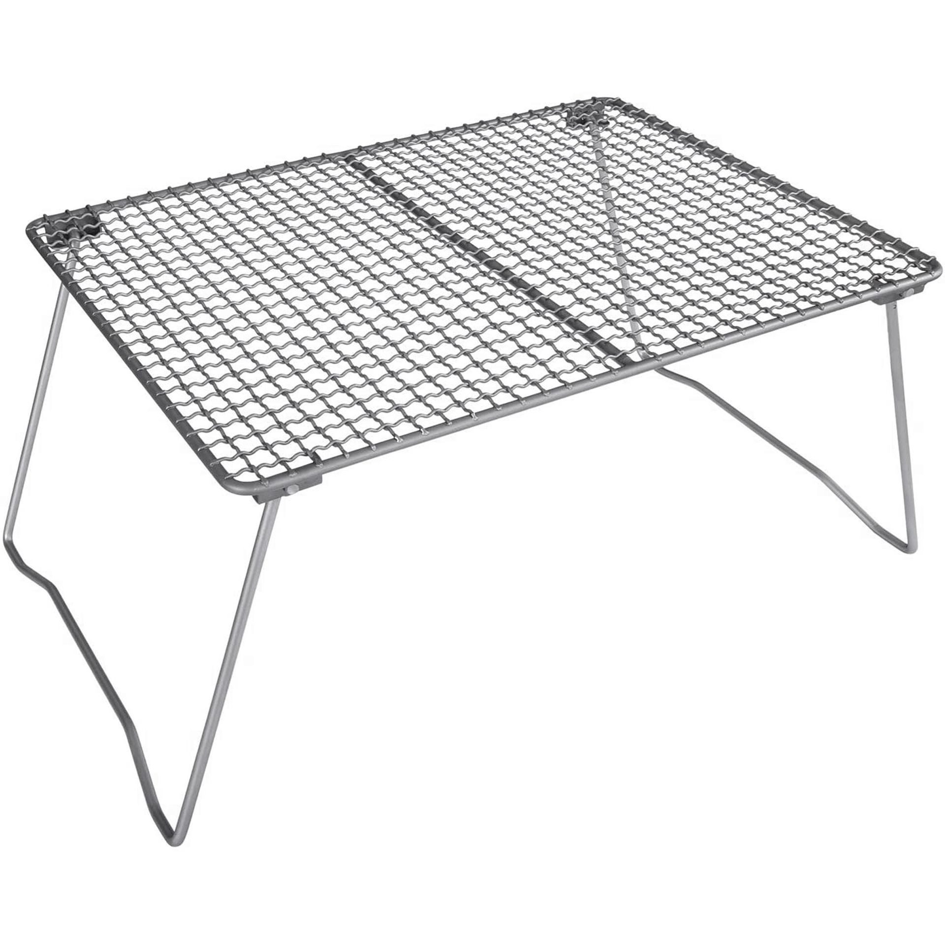 Origin Outdoors Holzkohlegrill Origin Outdoors Titan Klappgrill – ultraleicht & kompakt für Outdoor, leicht & kompakt – Nur ca. 438 g mit Füßen bzw. 254 g ohne Füße