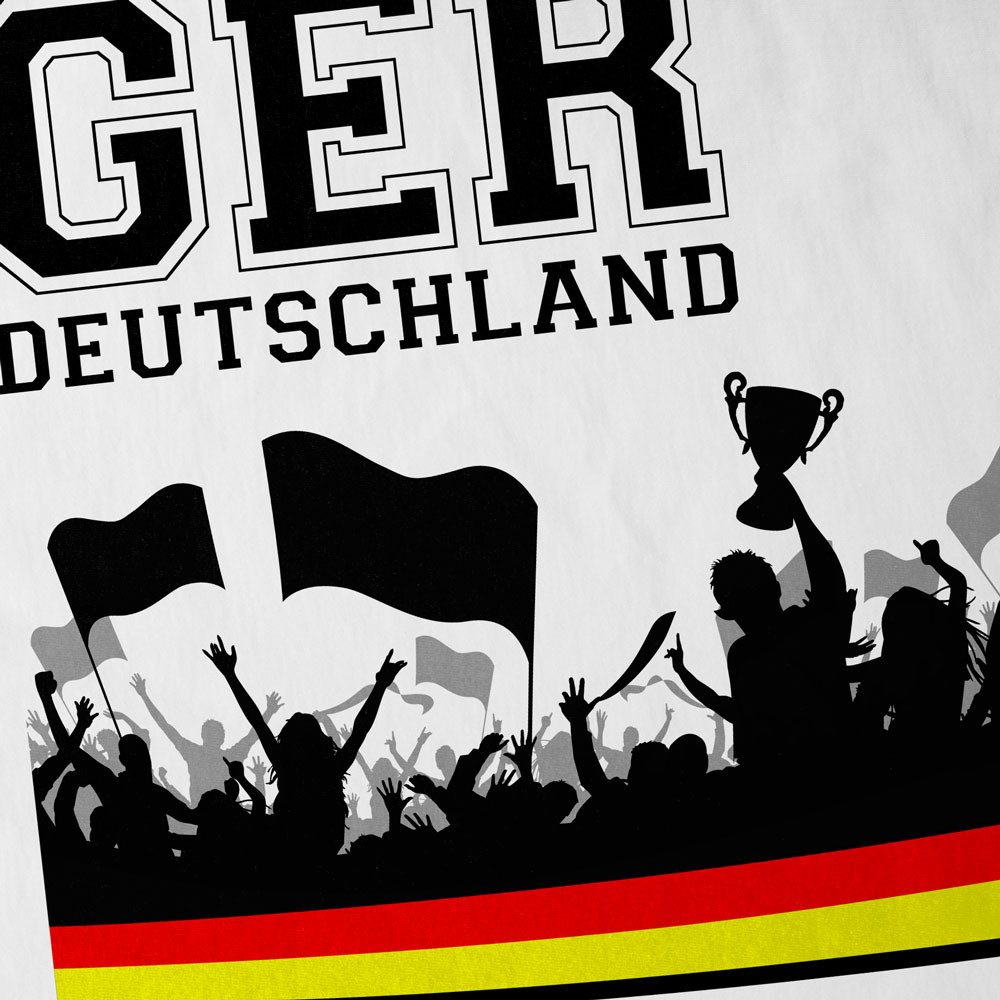 style3 T-Shirt Deutschland Fan WM 2026 Fussball Fans national-flagge EM günstig online kaufen
