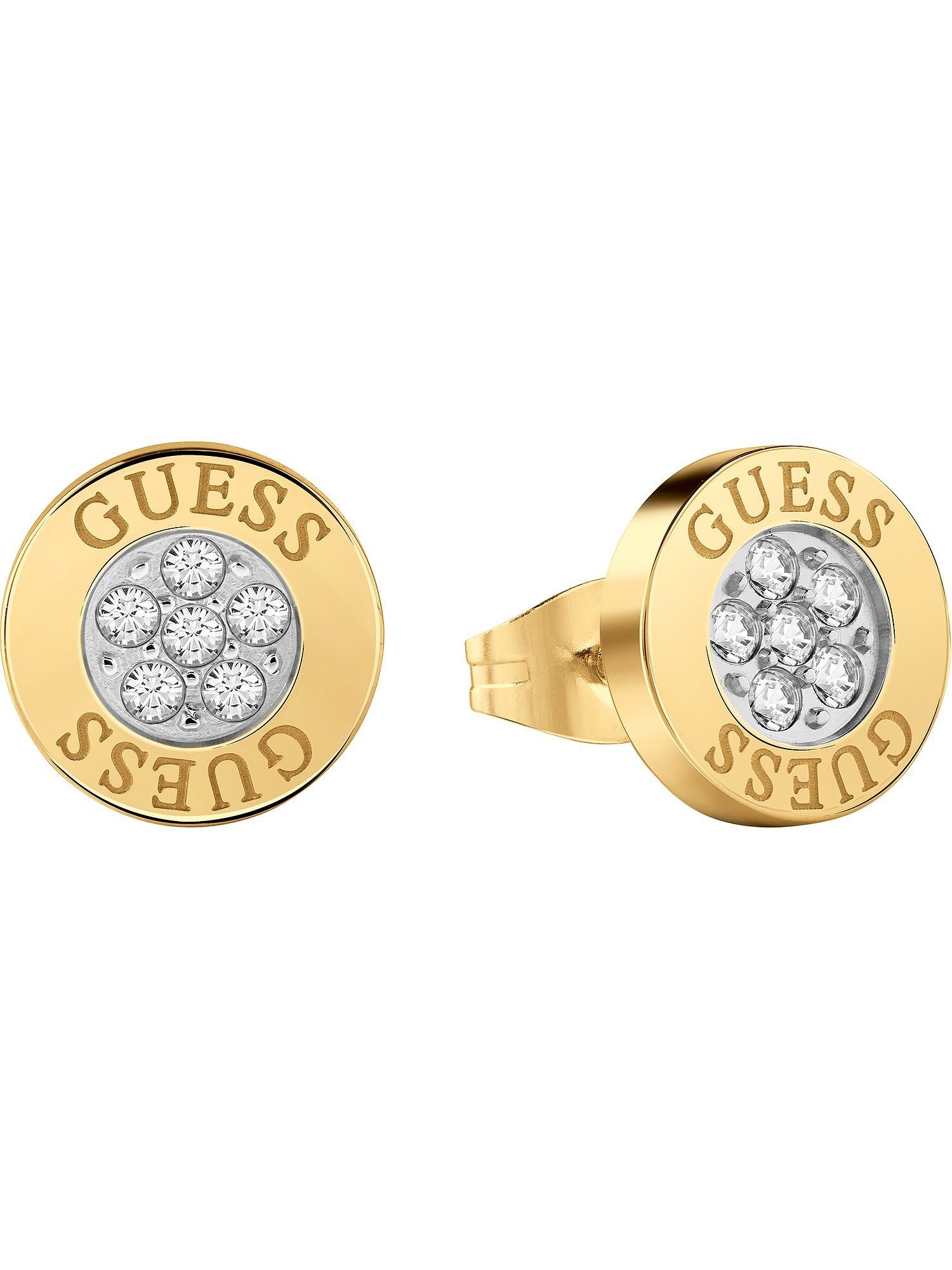 Guess Paar Ohrstecker Guess Damen-Ohrstecker Edelstahl Zirkonia