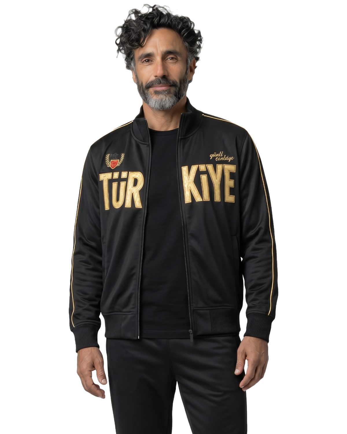 Psycho Urban Sweatjacke Fußballmode, mit aufwendigen Stickereien