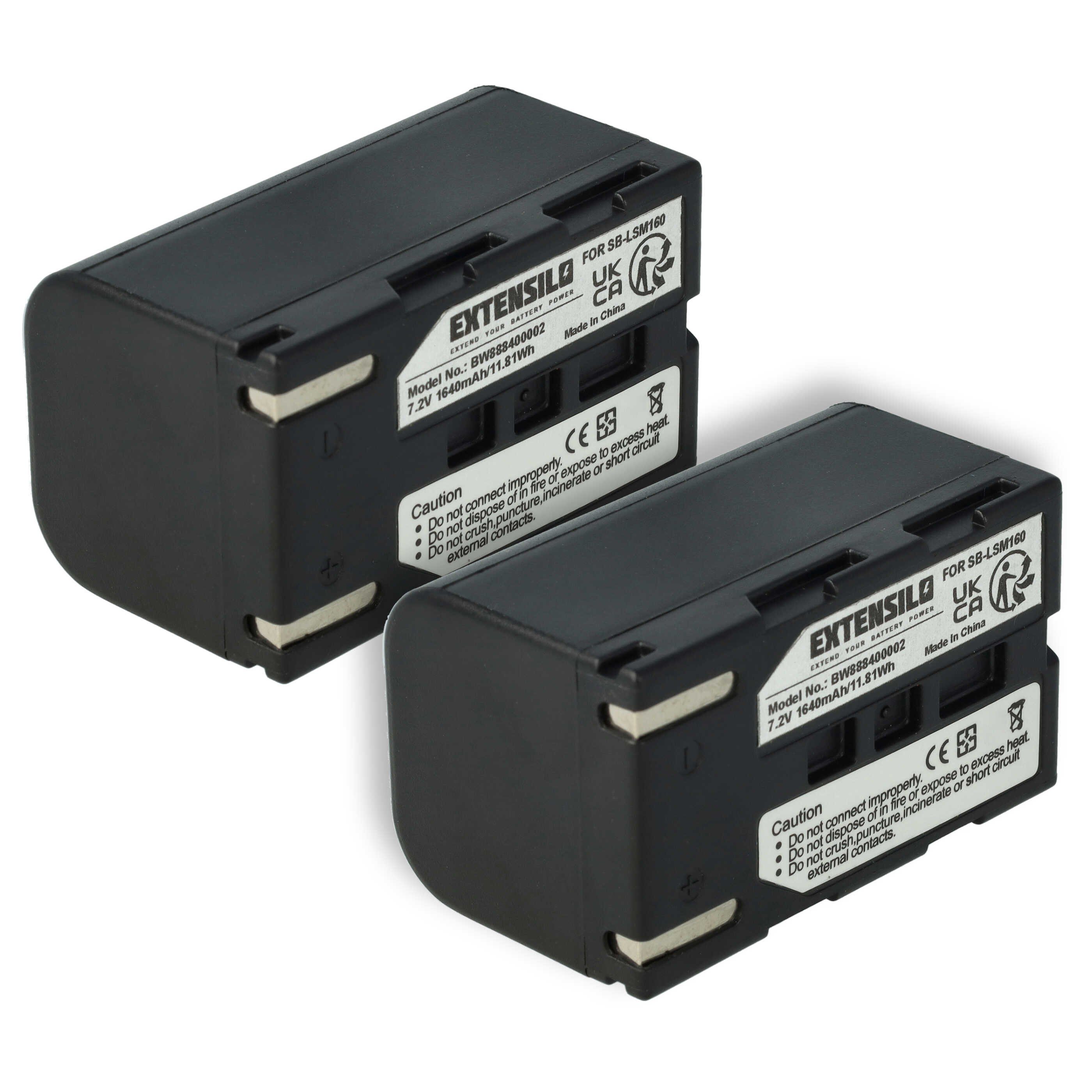 Akku passend für Samsung SC-D557, SC-D451, SC-D357, SC-D355, SC-D354, Kamera-Akku