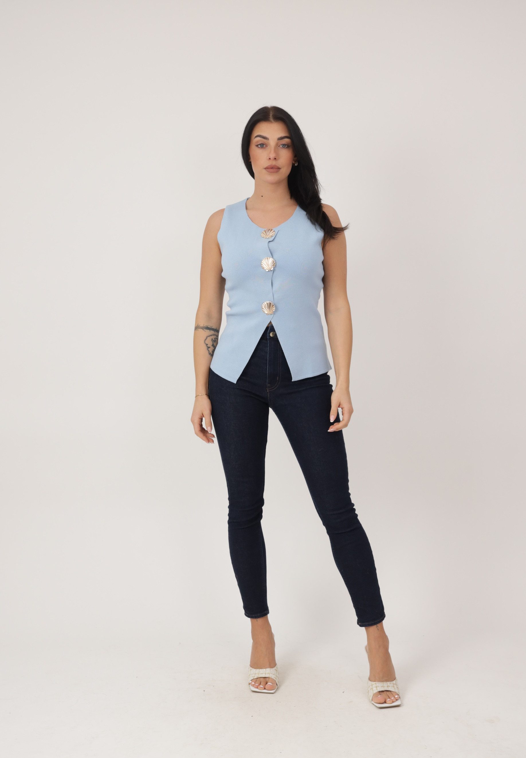 Elara Blusenblazer Oberteil