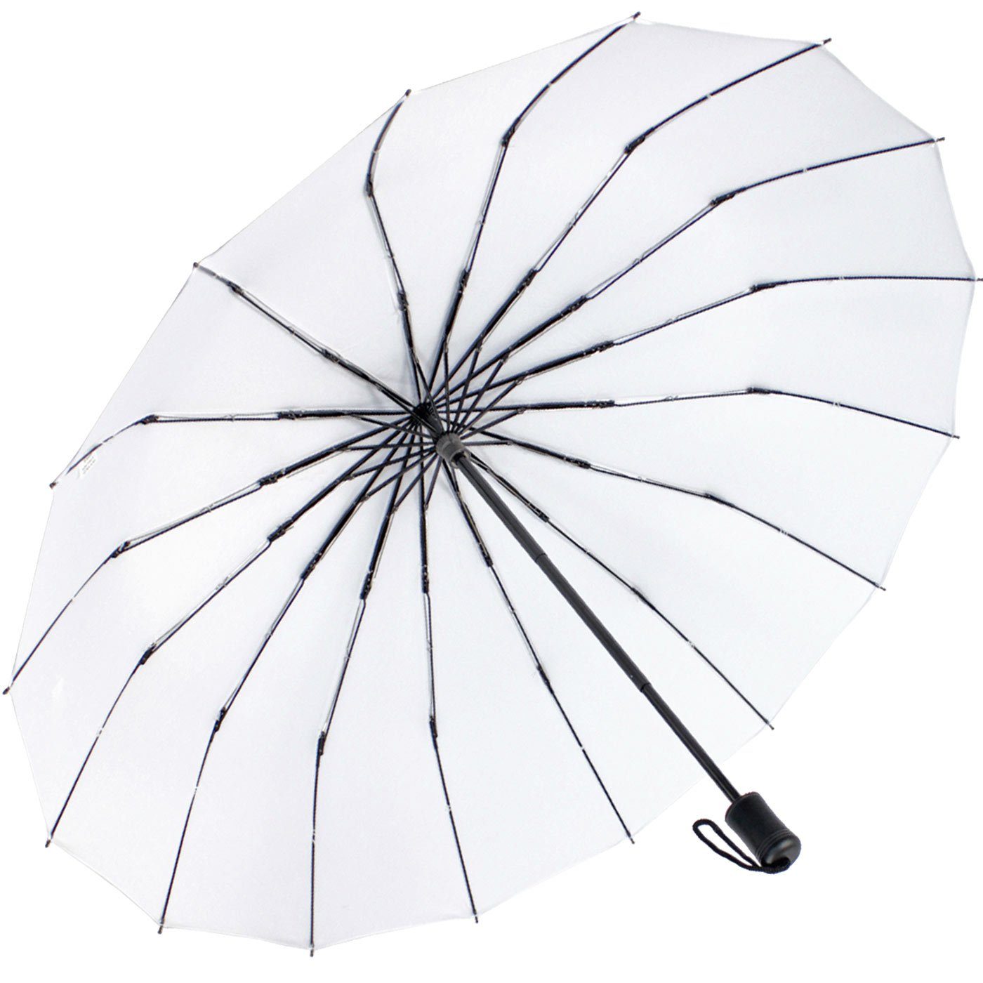 iX-brella Taschenregenschirm Mini mit 16 Streben extra stabil und farbenfroh, farbenfroh