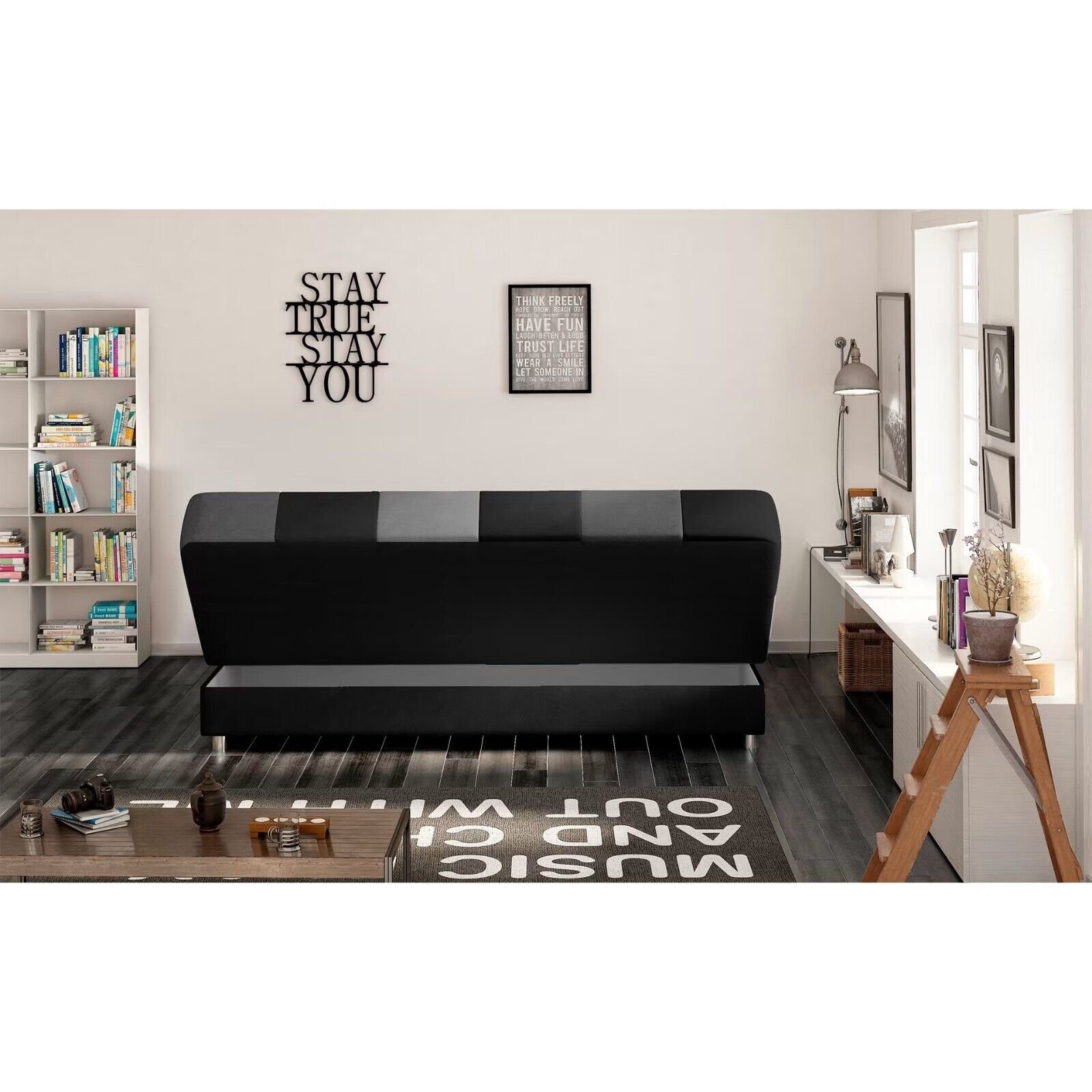 Luxus 1 Textil Wohnzimmer Schlafsofa Sofa JVmoebel Couch Made Sofort, in Modern Europa Teile, Wohnlandschaft
