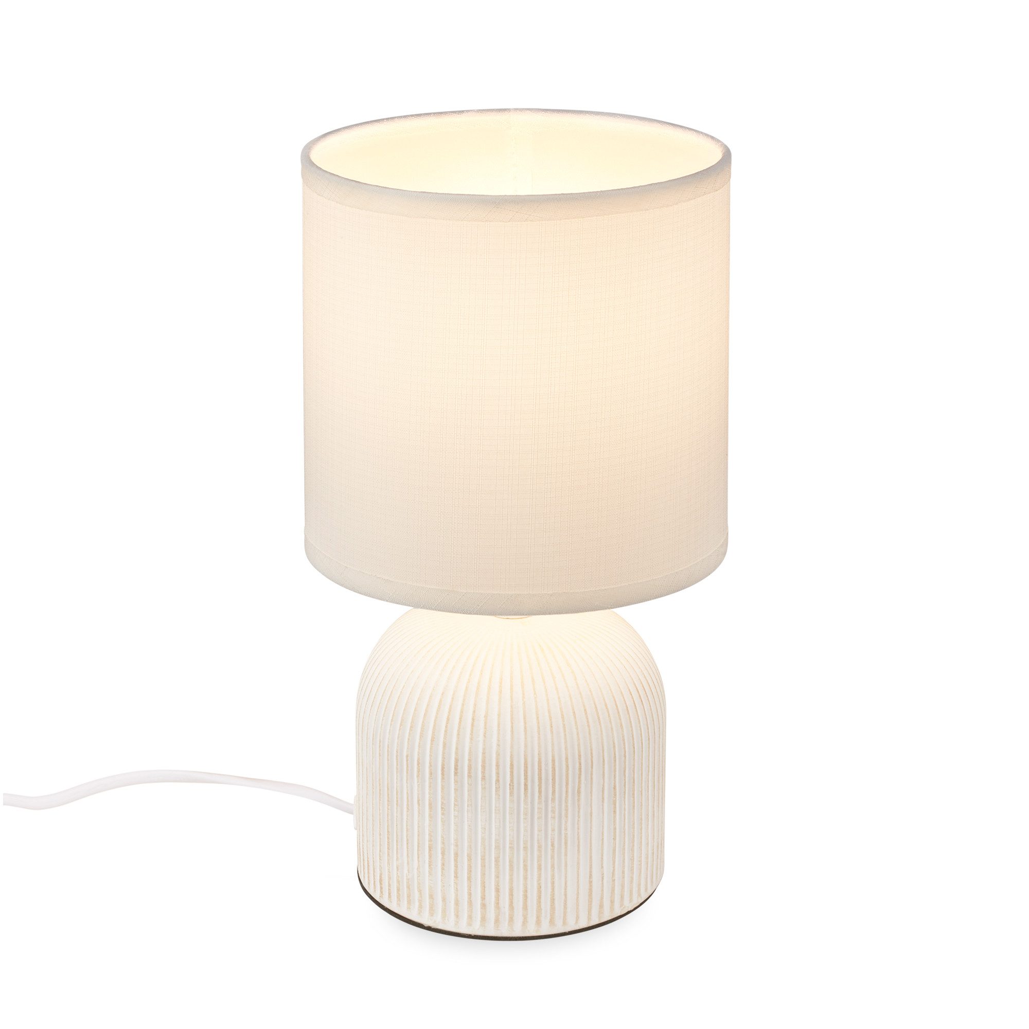 Briloner Leuchten Tischleuchte LED Tischlampe Keramik Schlafzimmer Wohnzimm günstig online kaufen