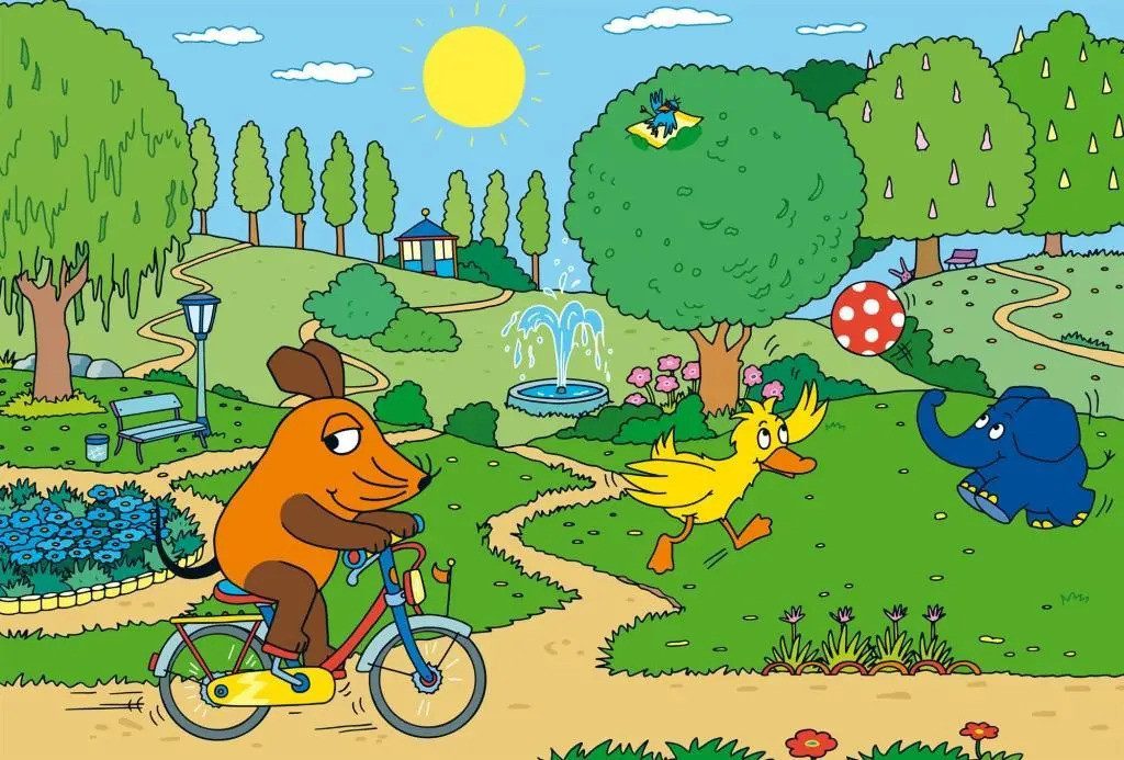 Schmidt Spiele Puzzle Die Maus: Viel Spaß mit der Maus. 3 x 48 Teile Puzzle günstig online kaufen