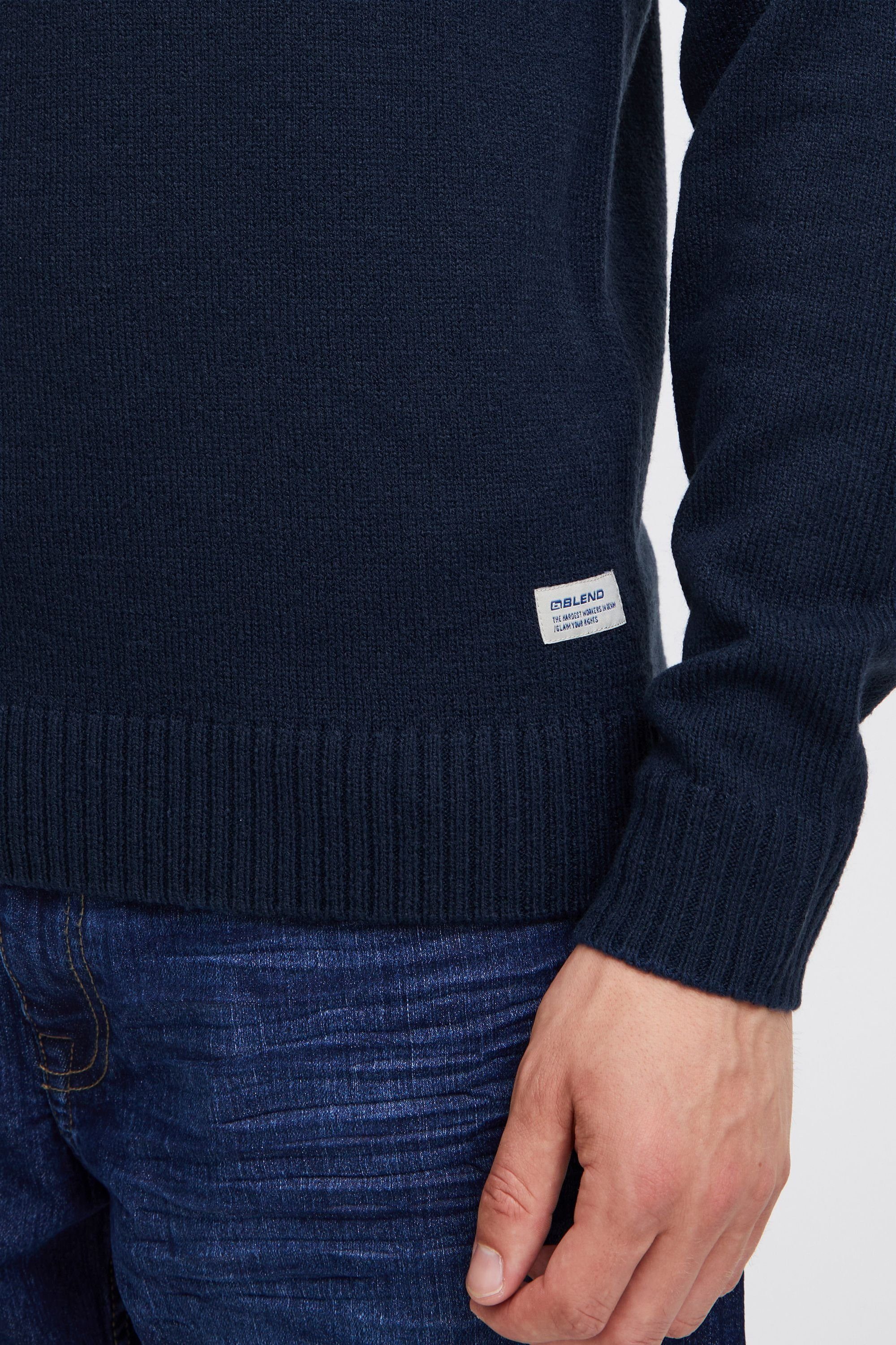 Blend Strickpullover BHNilas Weihnachtlicher Grobstrickpullover